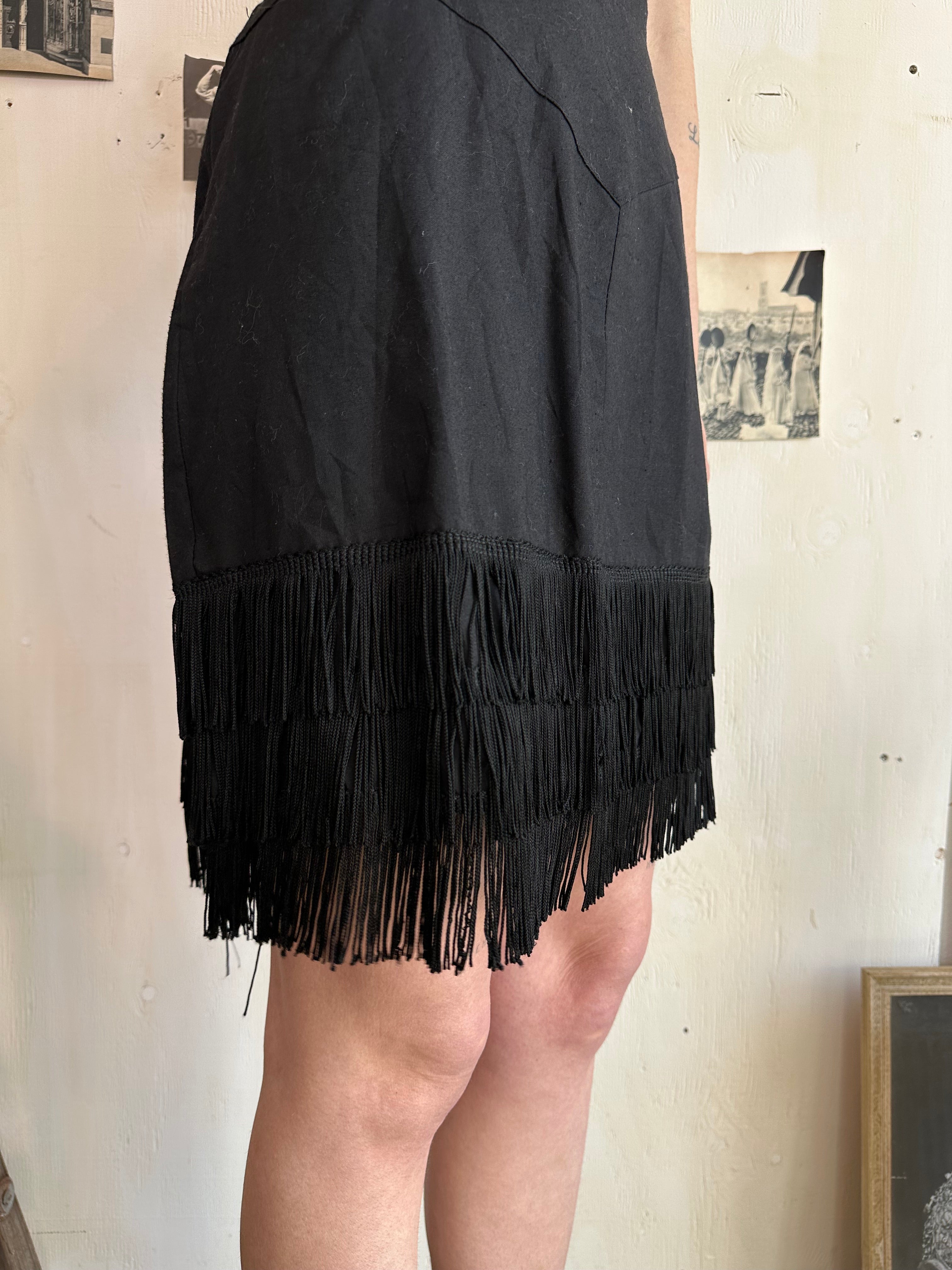 1980s Flapper Skirt (M/L)