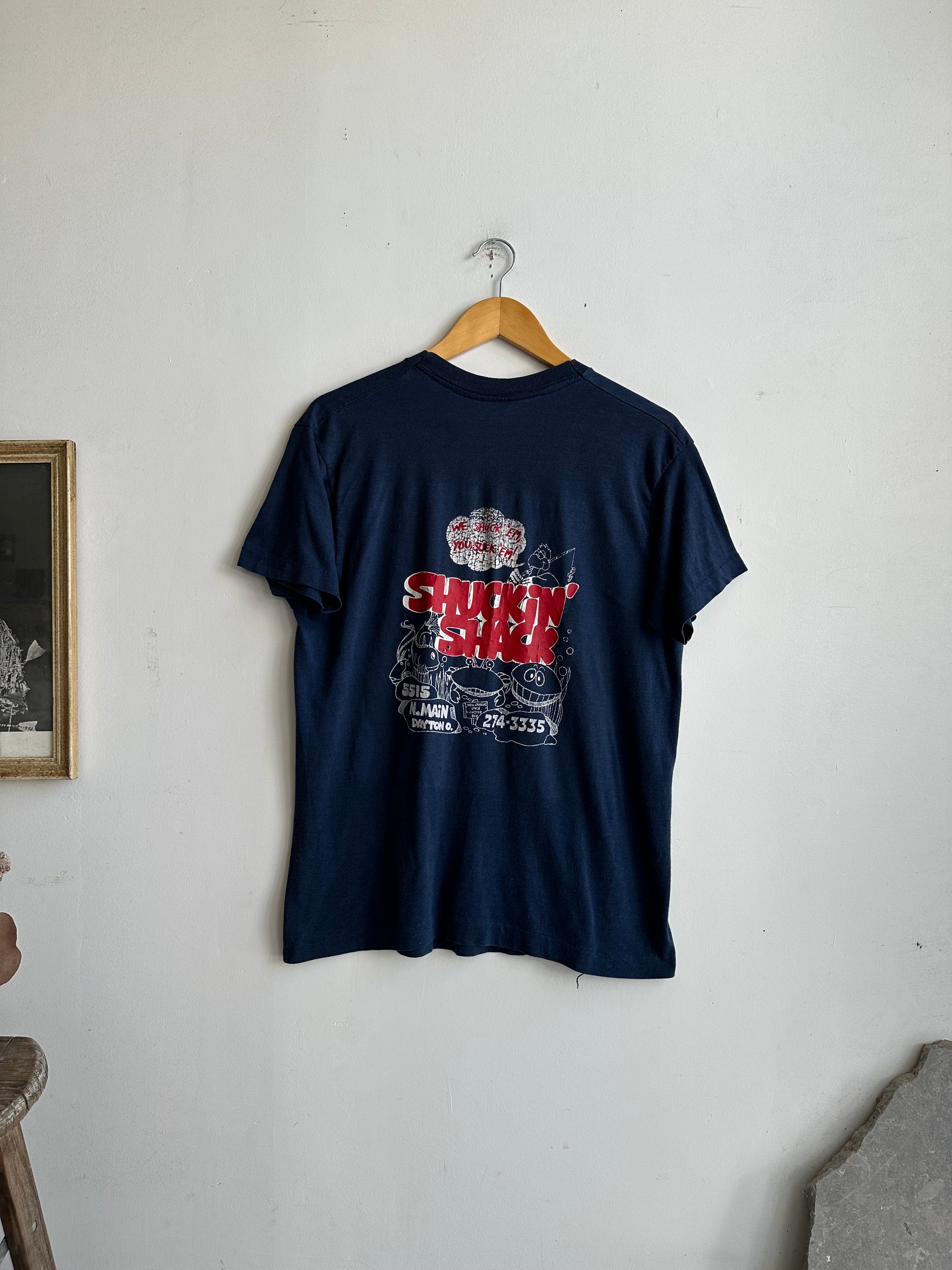 1980s I Eat'Em Raw T-Shirt (L/XL)