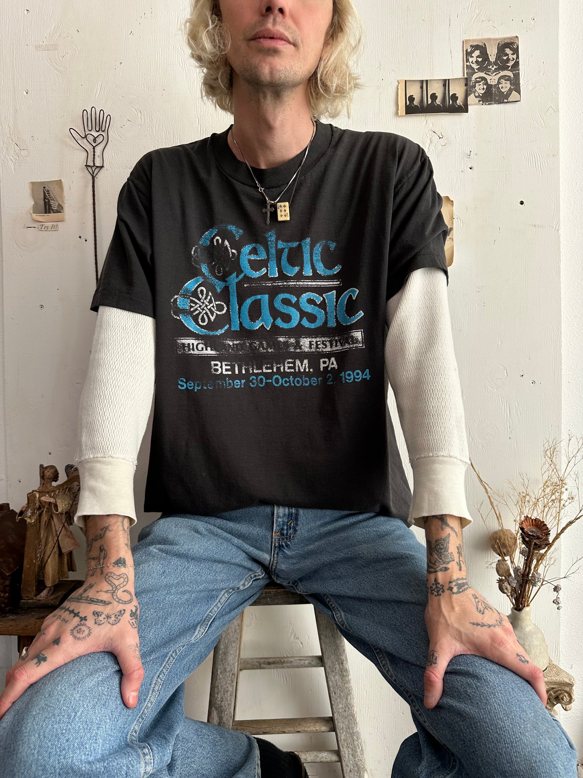1994 Well Worn Celtic Classic Tee