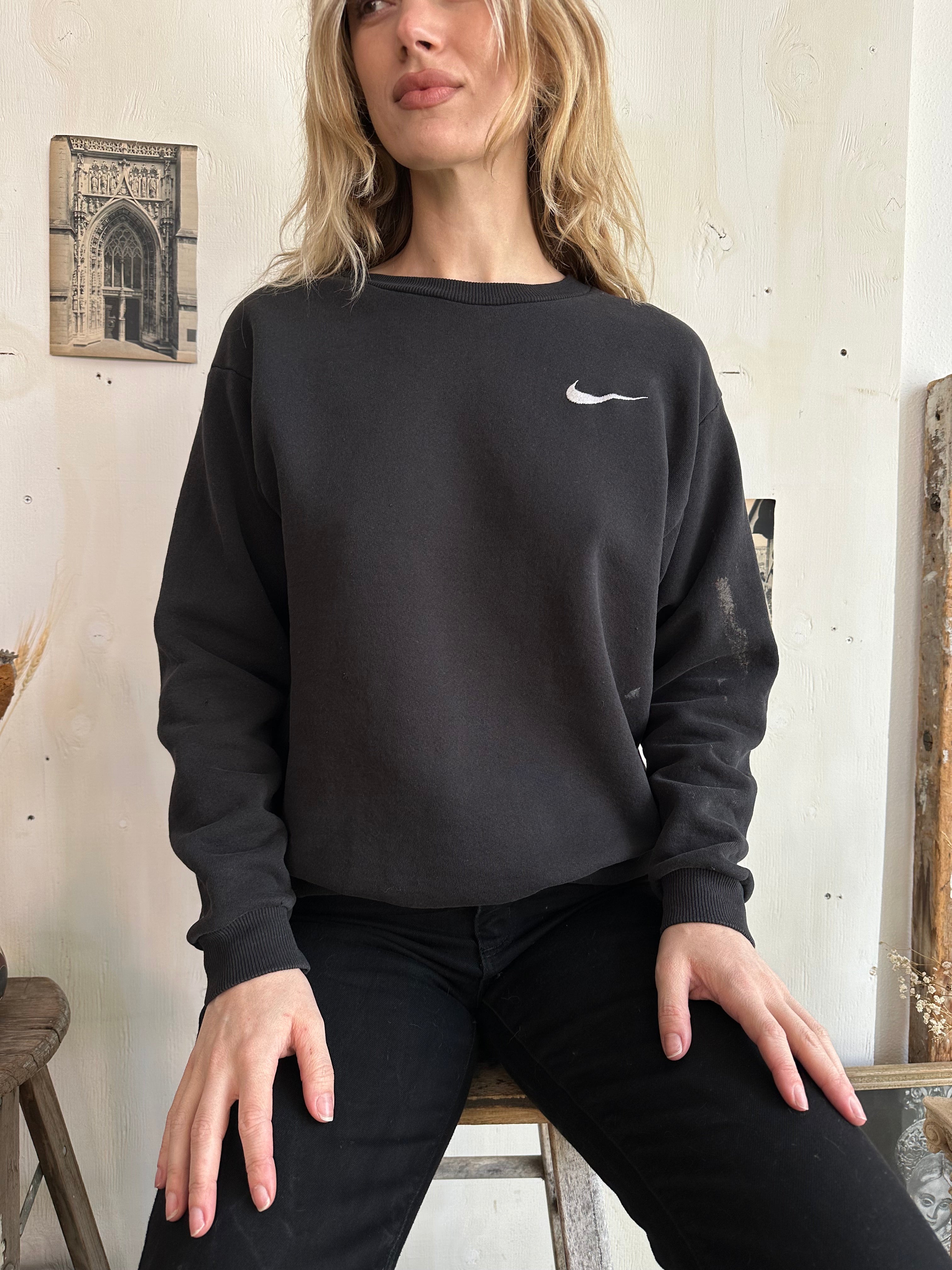 1990s Made In US Nike Sweatshirt (Boxy S/M)