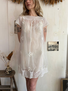 1960s Sheer Mini With Slip (S)