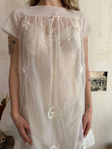 1960s Sheer Mini With Slip (S)