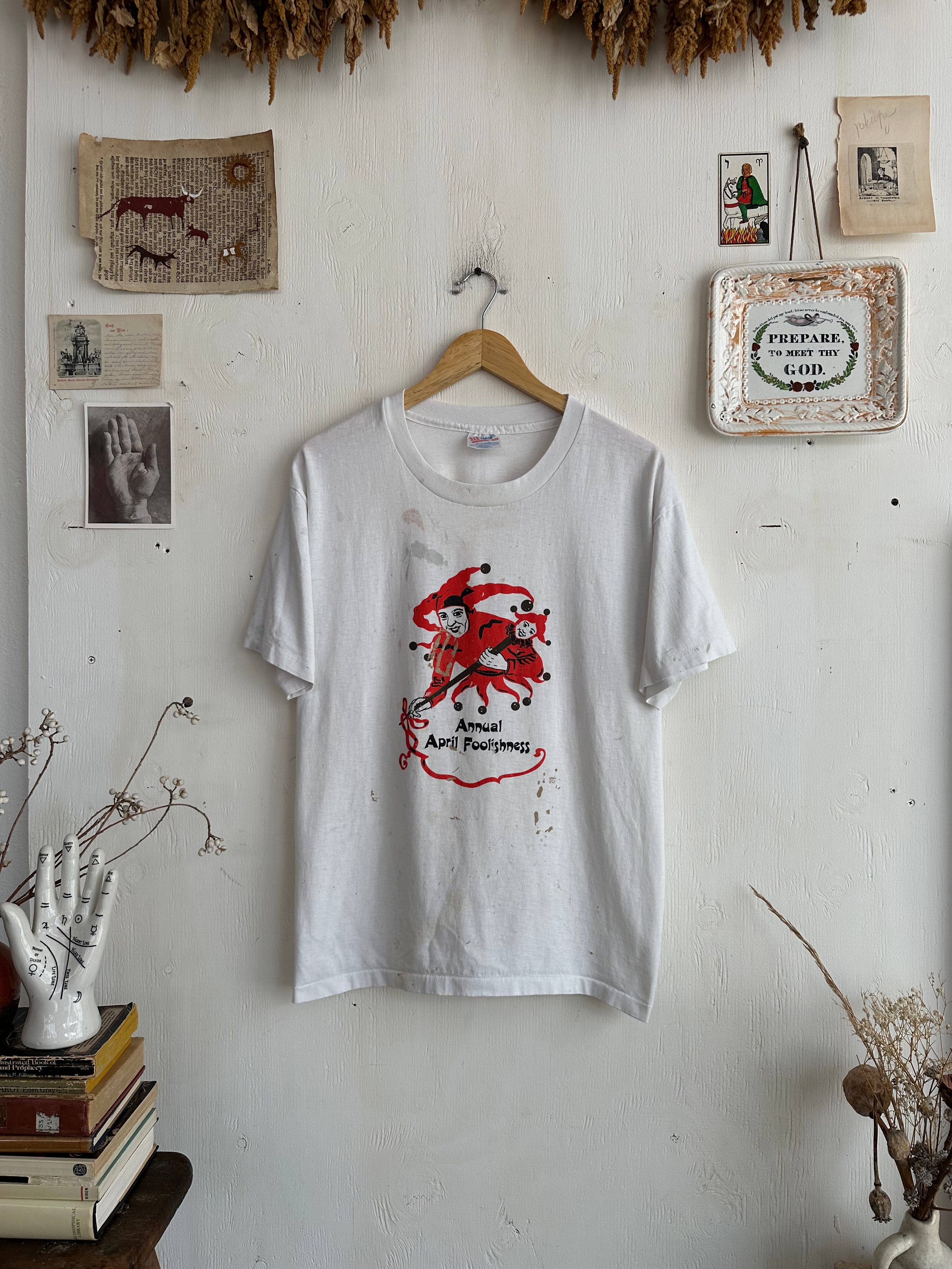 1990 Thrashed April Foolishness T-Shirt (L/XL)
