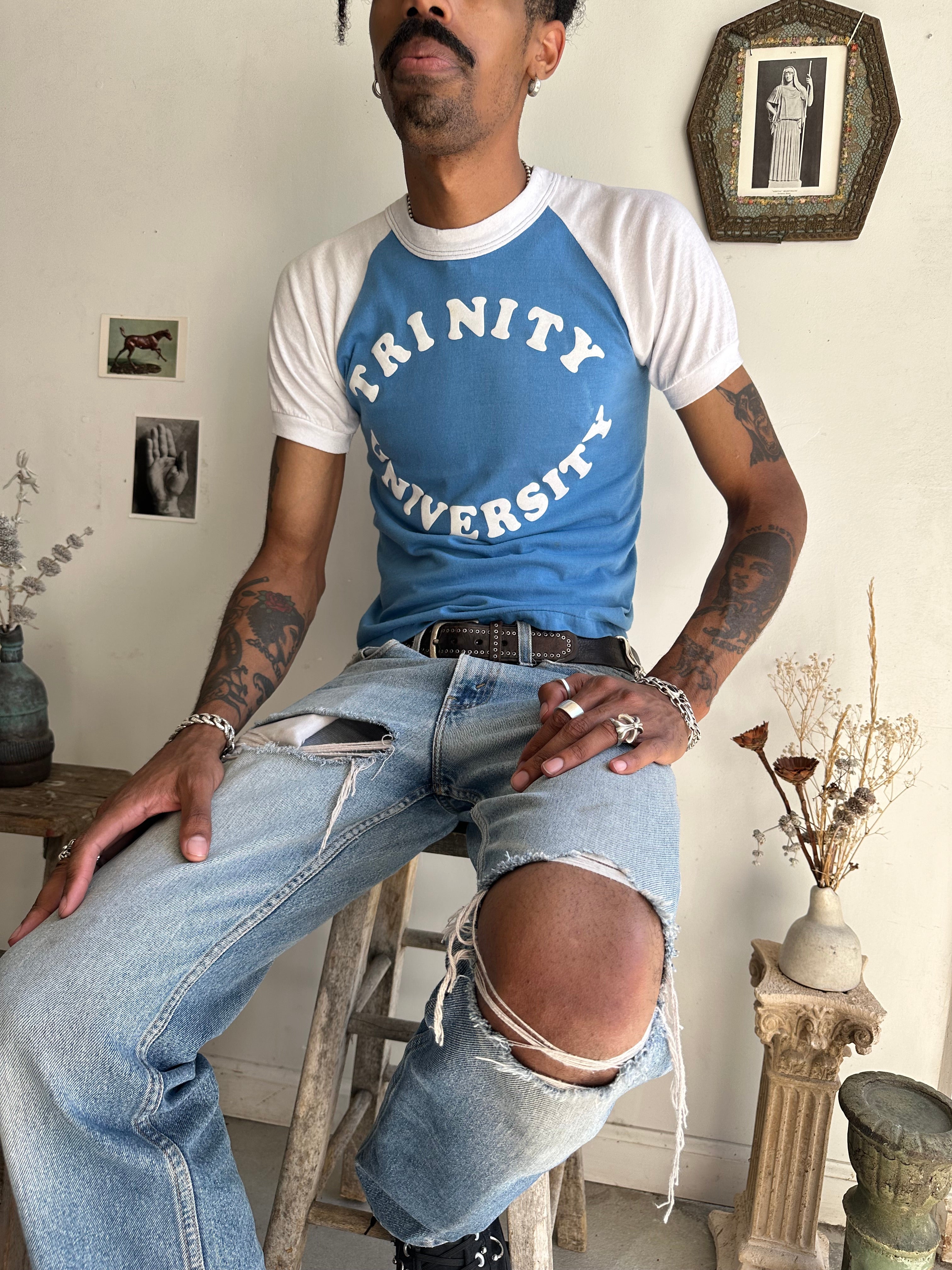 1970s Trinity University T-Shirt (S/M)