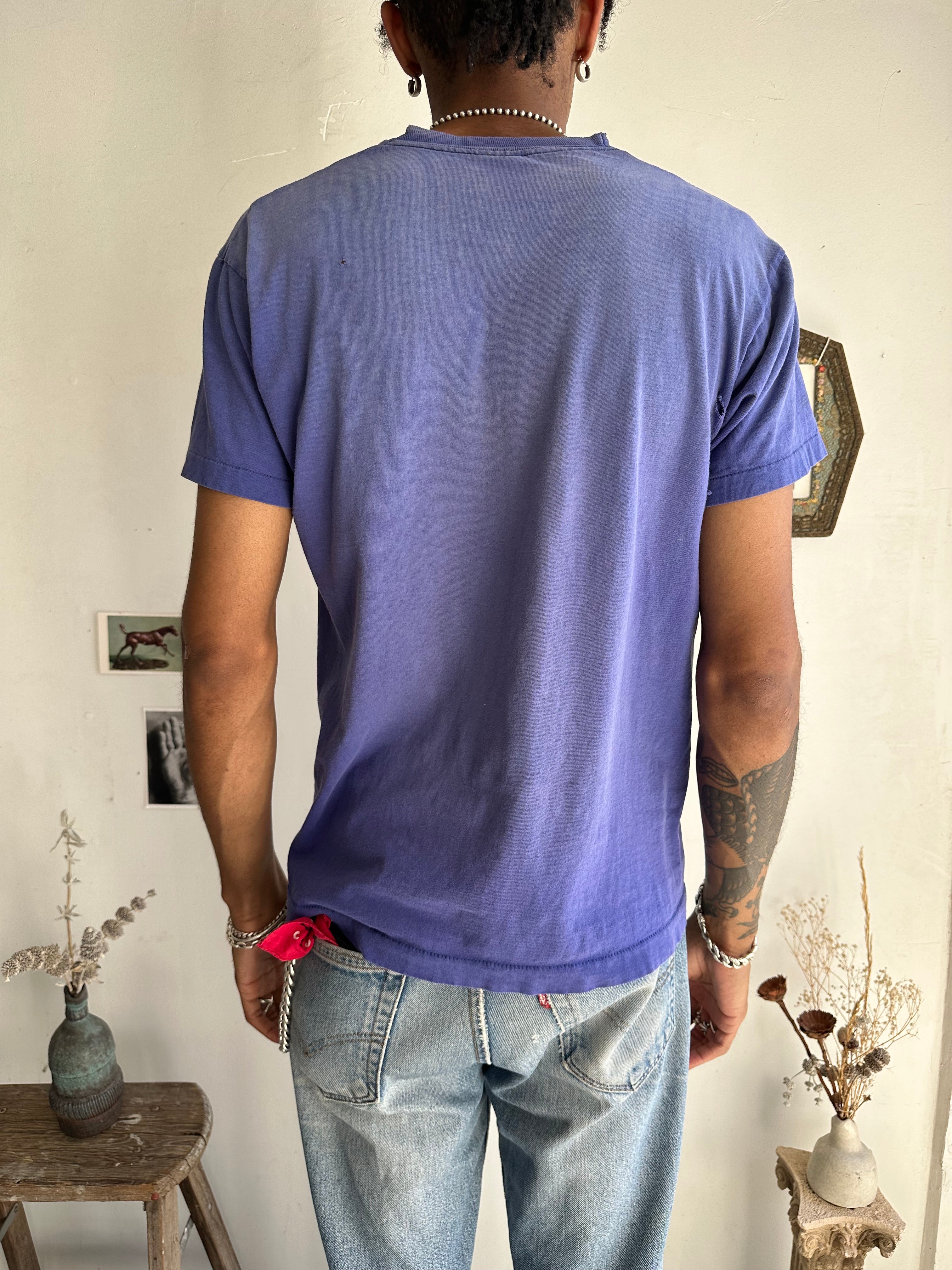 1980s Blue/Purple Sunfaded Pocket Plank (M/L)