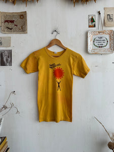 1970s Sun Systems Ribbed T-Shirt (S)
