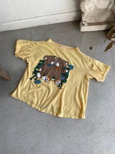1980s Rollerblader Bears T-Shirt (Croppy S)