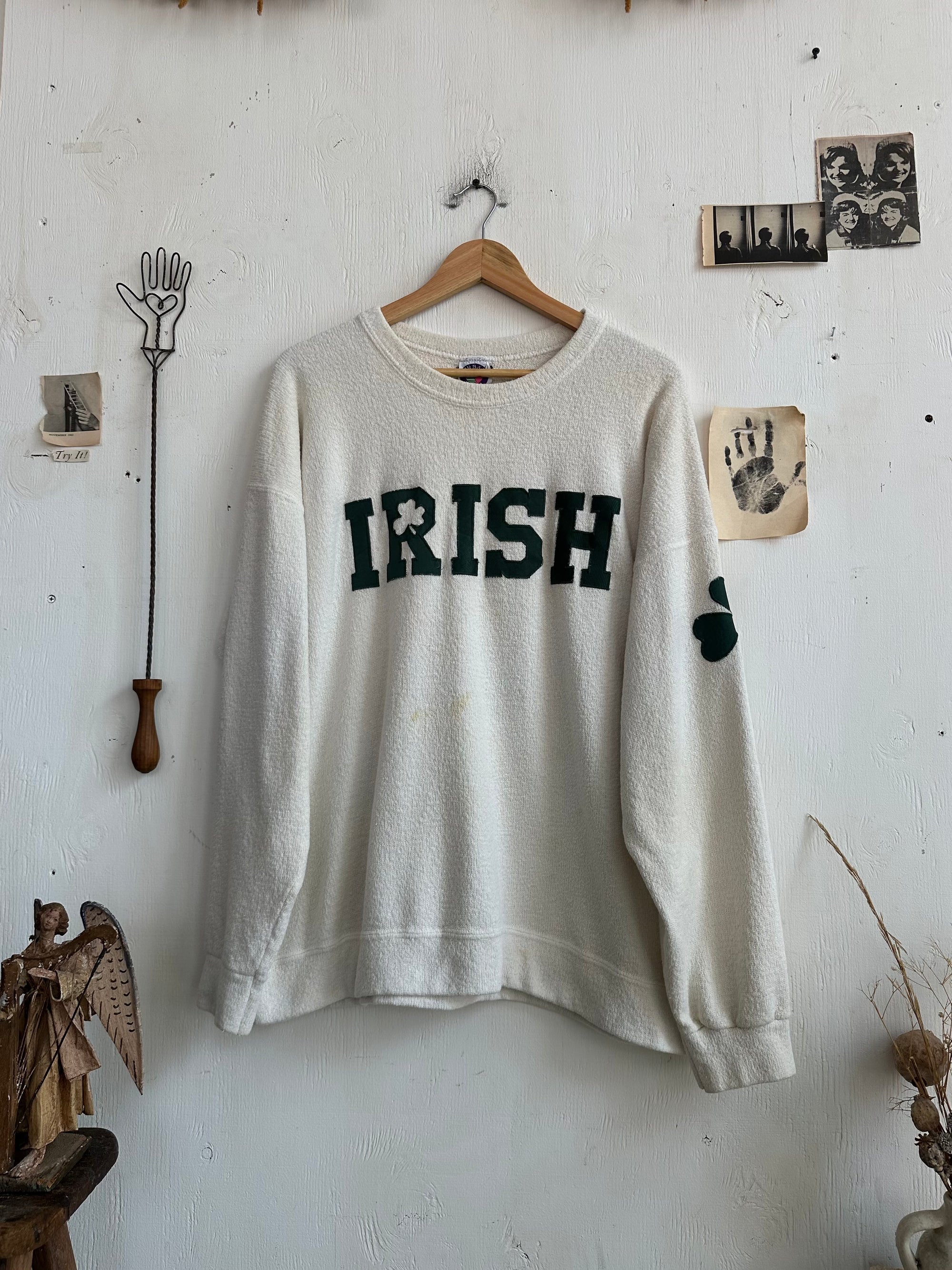 1990s Well Worn Irish Crewneck