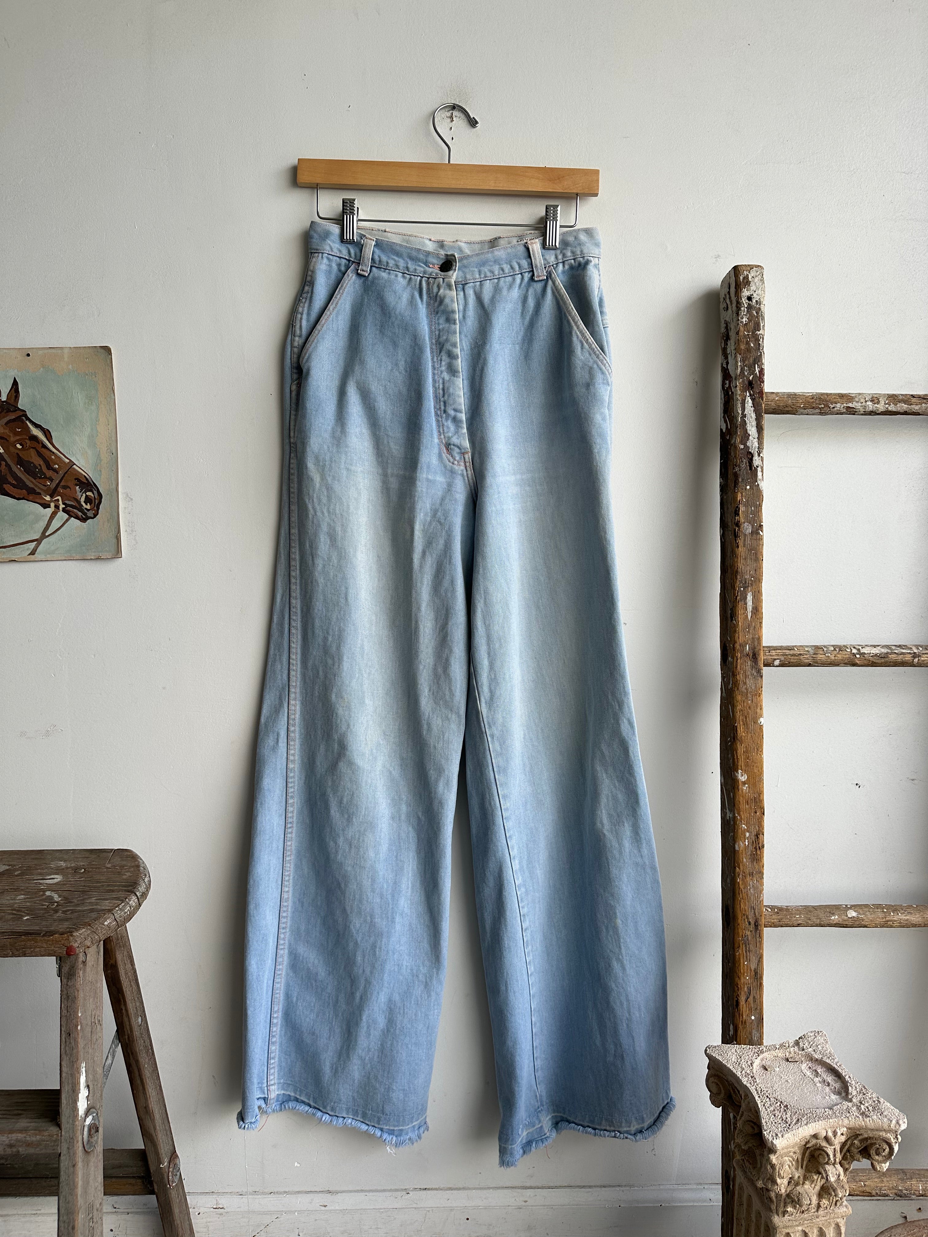 1970s Light Wash Country Craft Jeans (28 x 31)