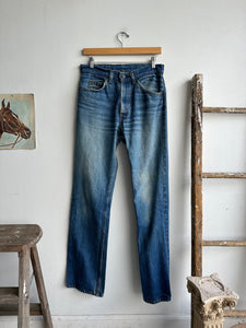 1980s Leather Tag Levi’s Jeans (31 x 32)