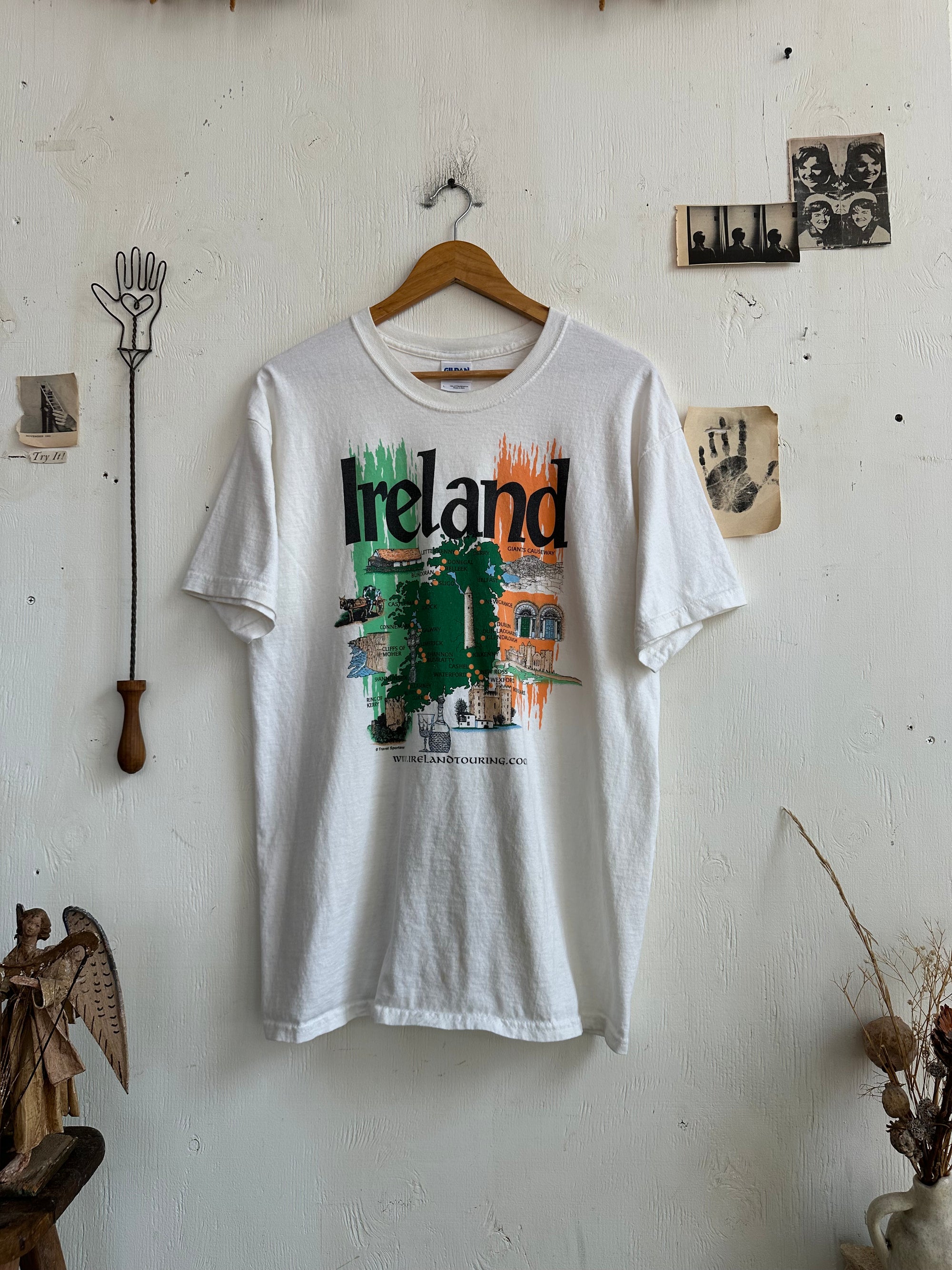 2000s Ireland Map Tee