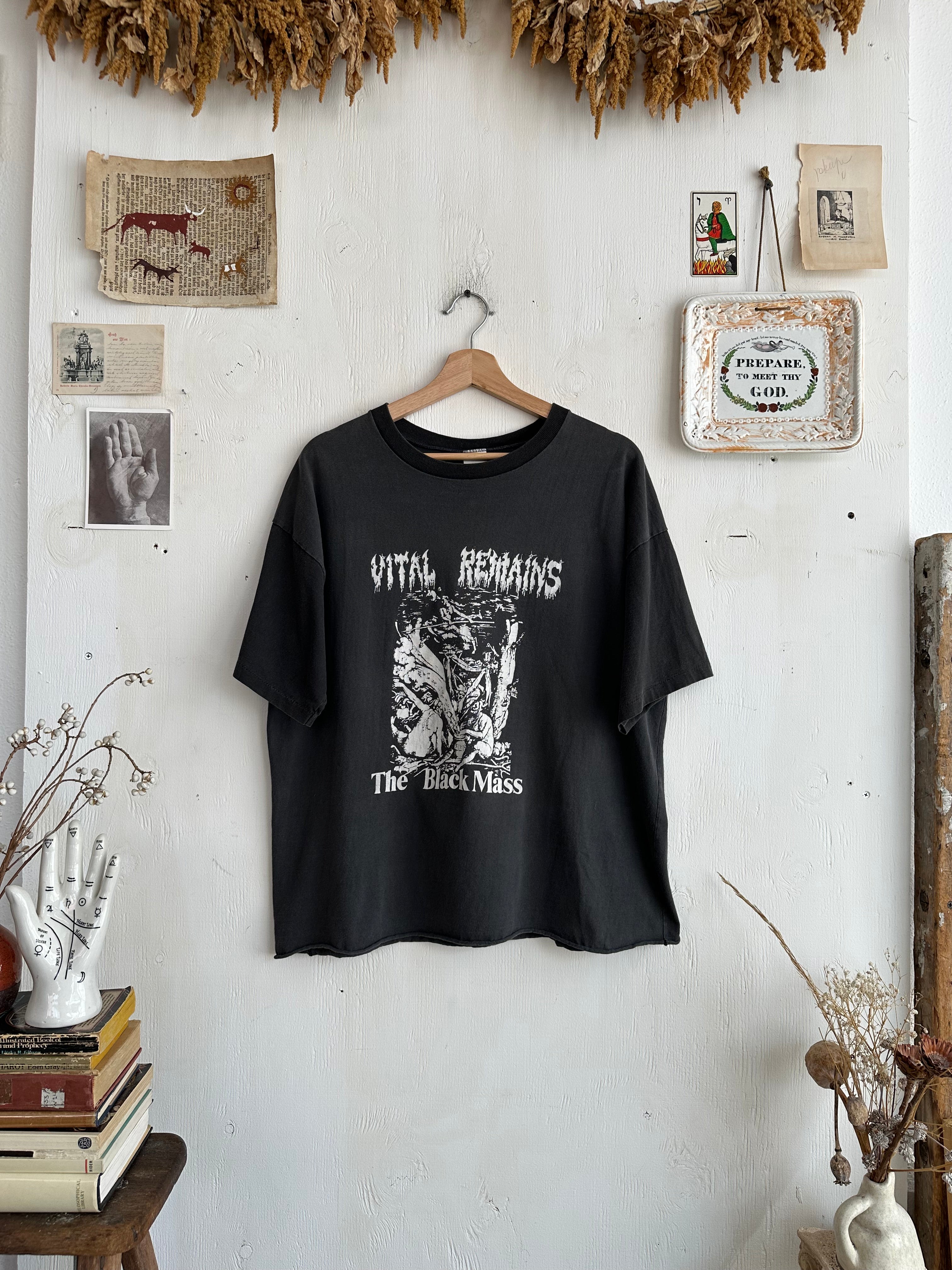 1990s Vital Remains Black Mass T-Shirt (Boxy XL)