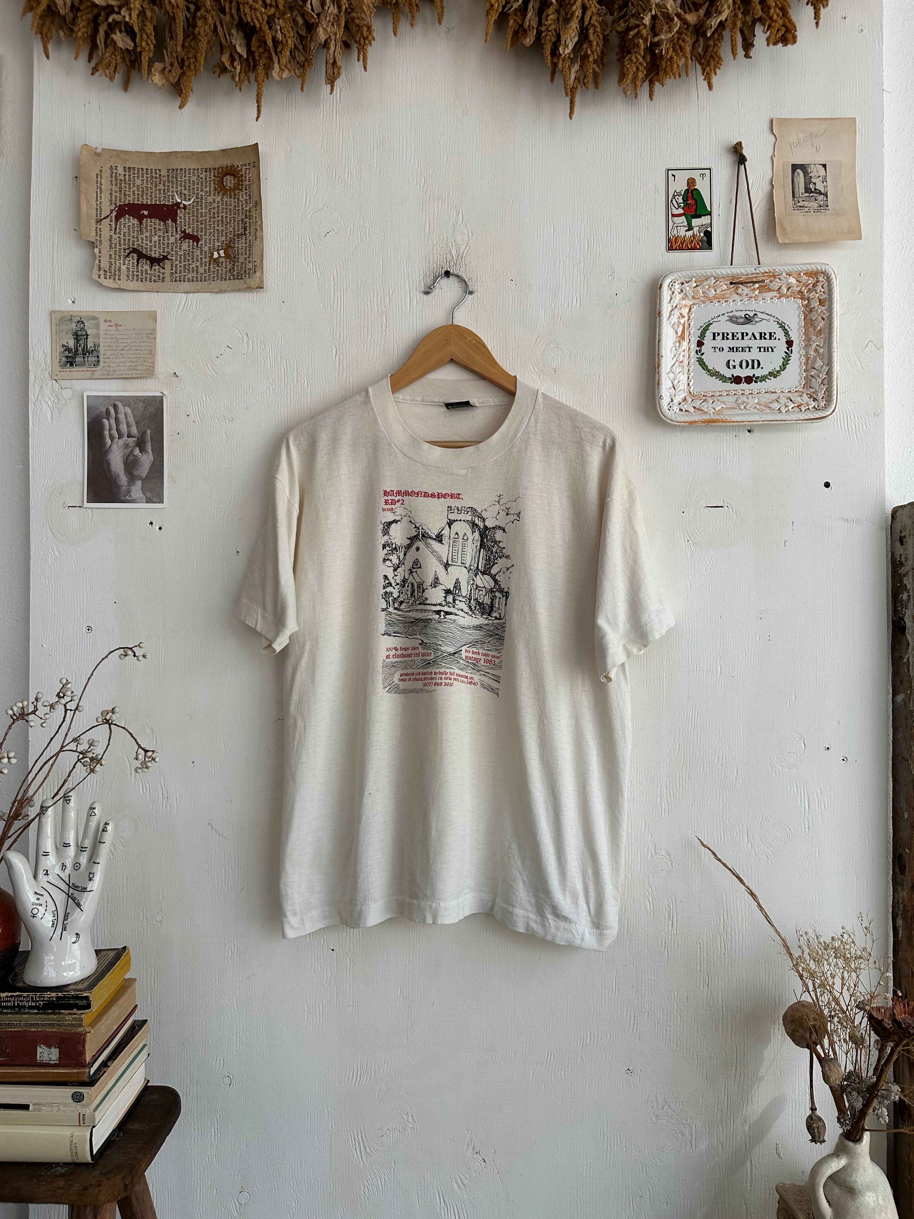 1983 Vineyard Drawing Tee (Boxy L)