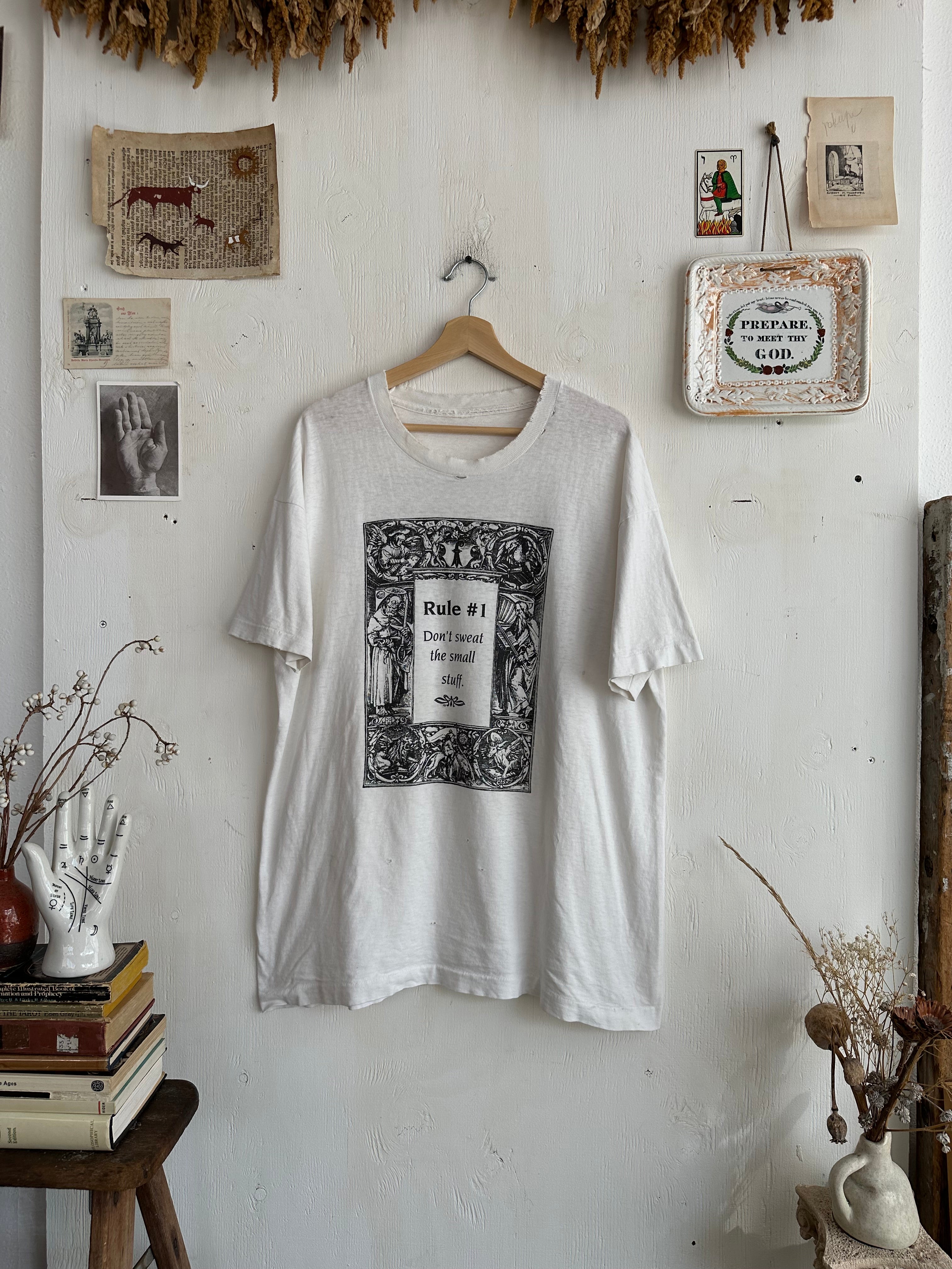 1980s Well-Worn Philosophy Tee (Boxy XL)