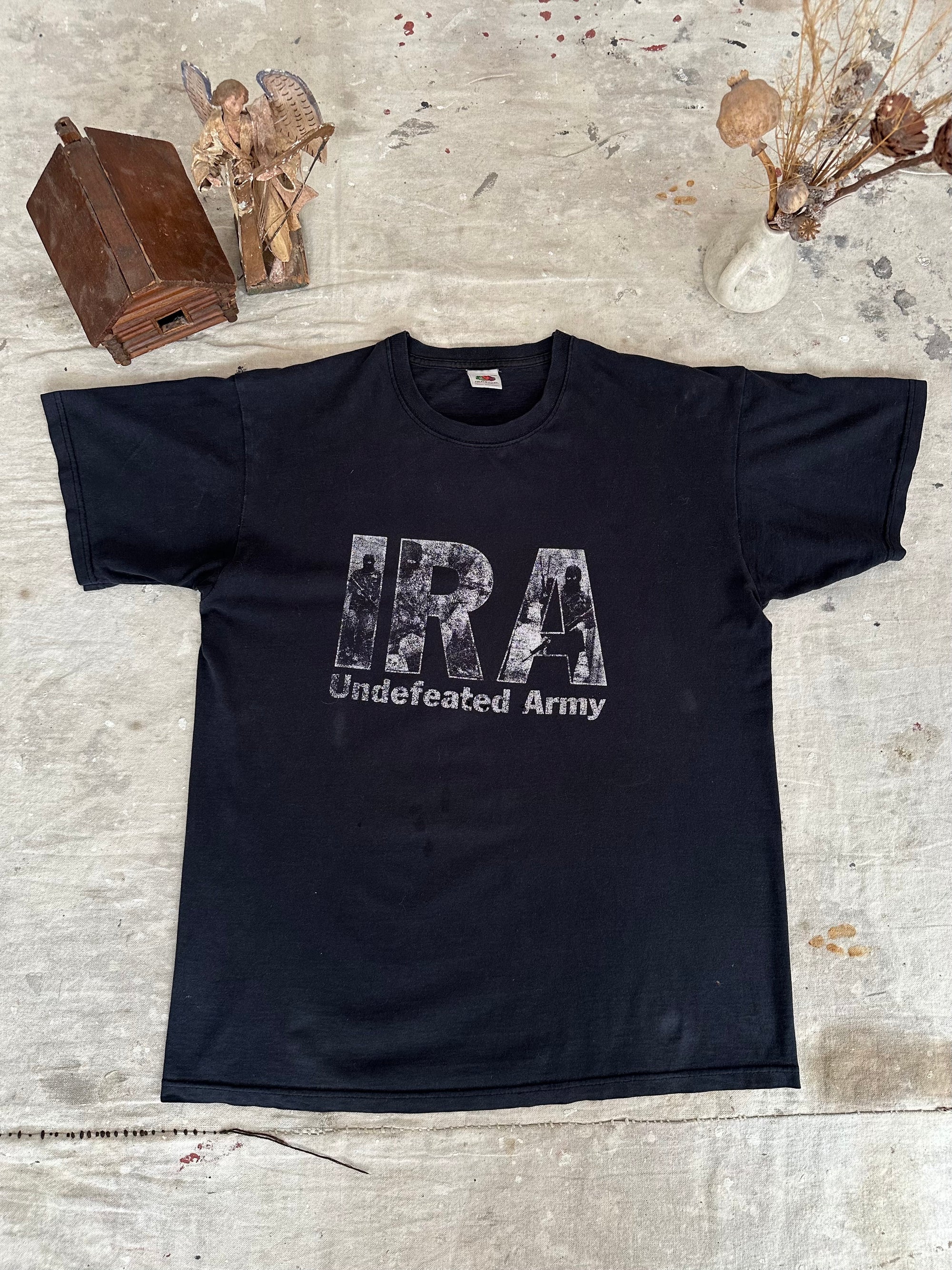 2000s IRA Undefeated Army T-Shirt
