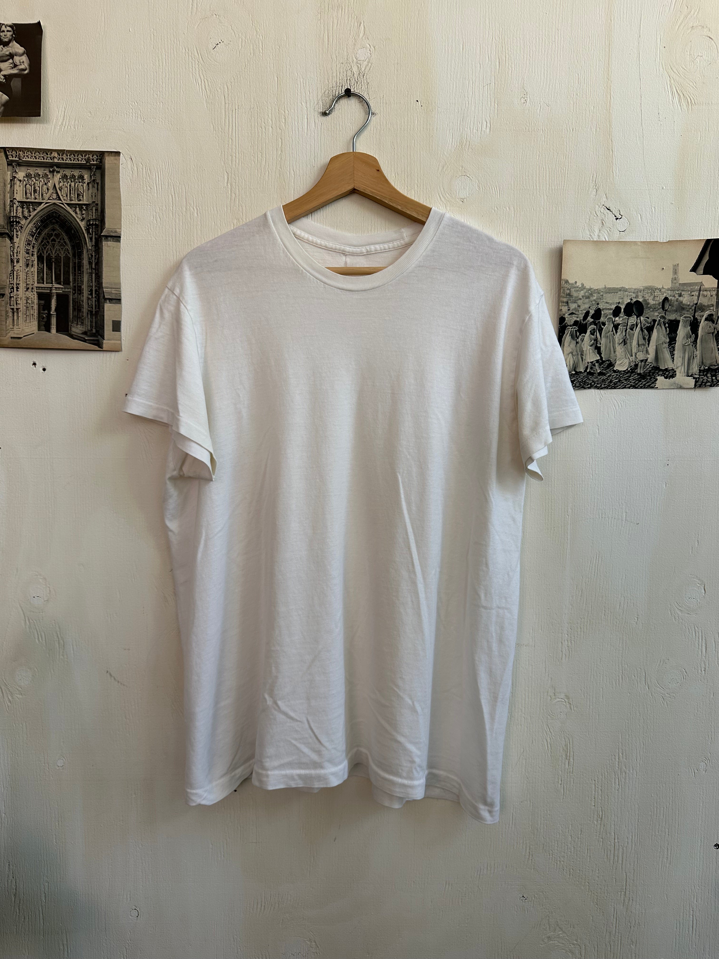 1980s Paper Thin White Blank (XL)