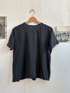1980s Sunfaded Black Blank (Boxy M)