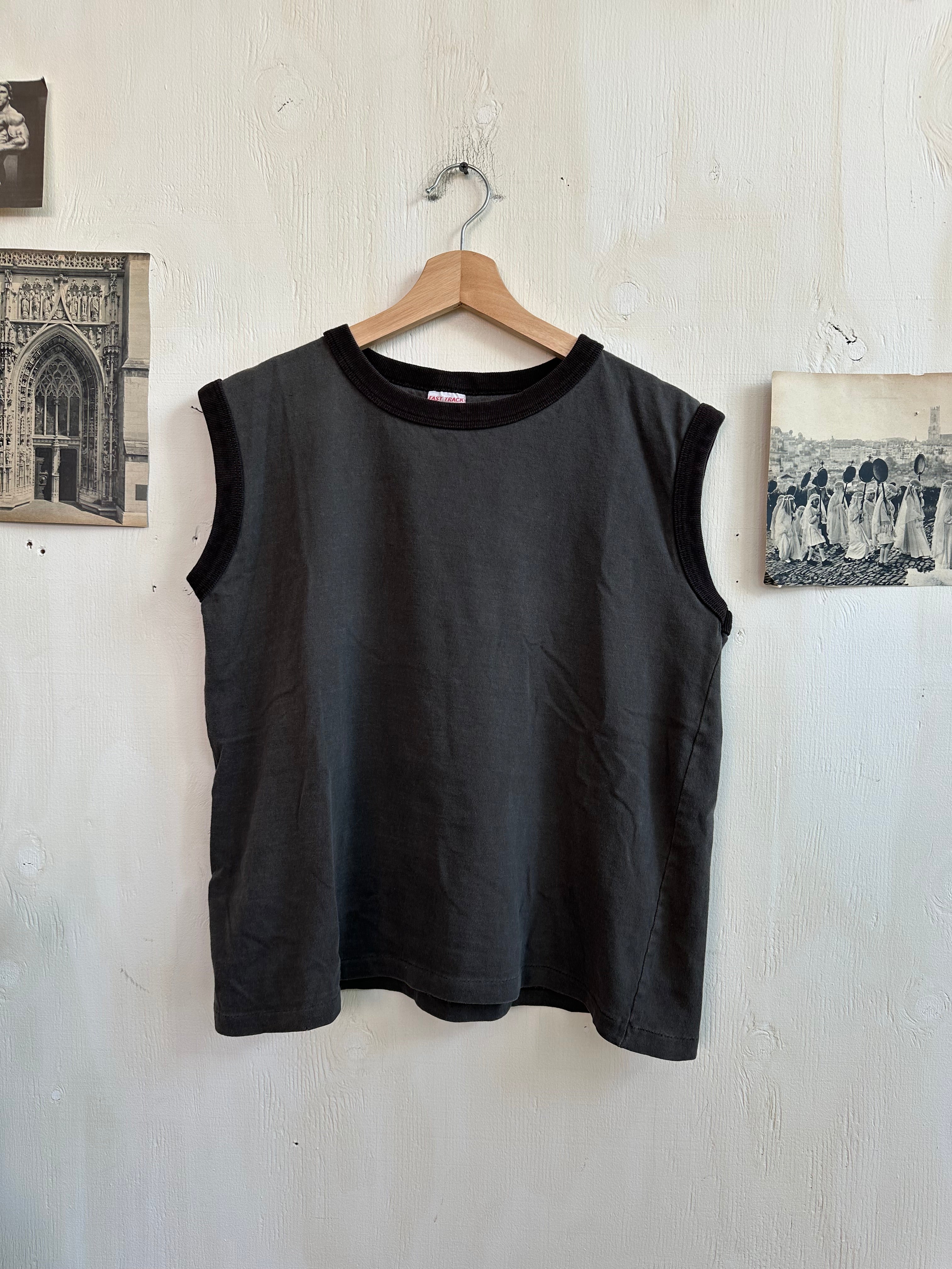 1980s Faded Banded Muscle Tank (S/M)