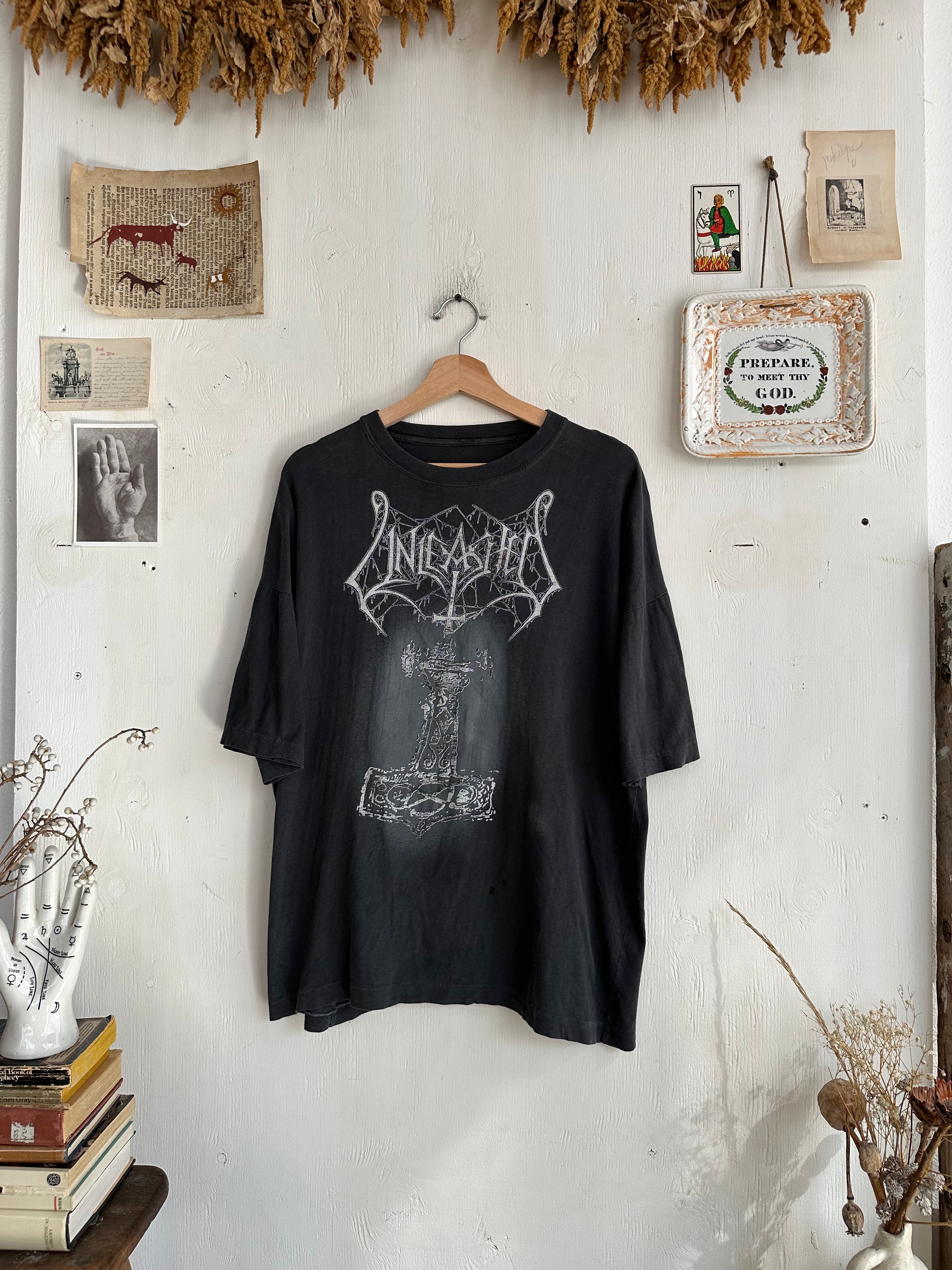 1990s Unleashed Black Metal Tour Tee (Boxy L)