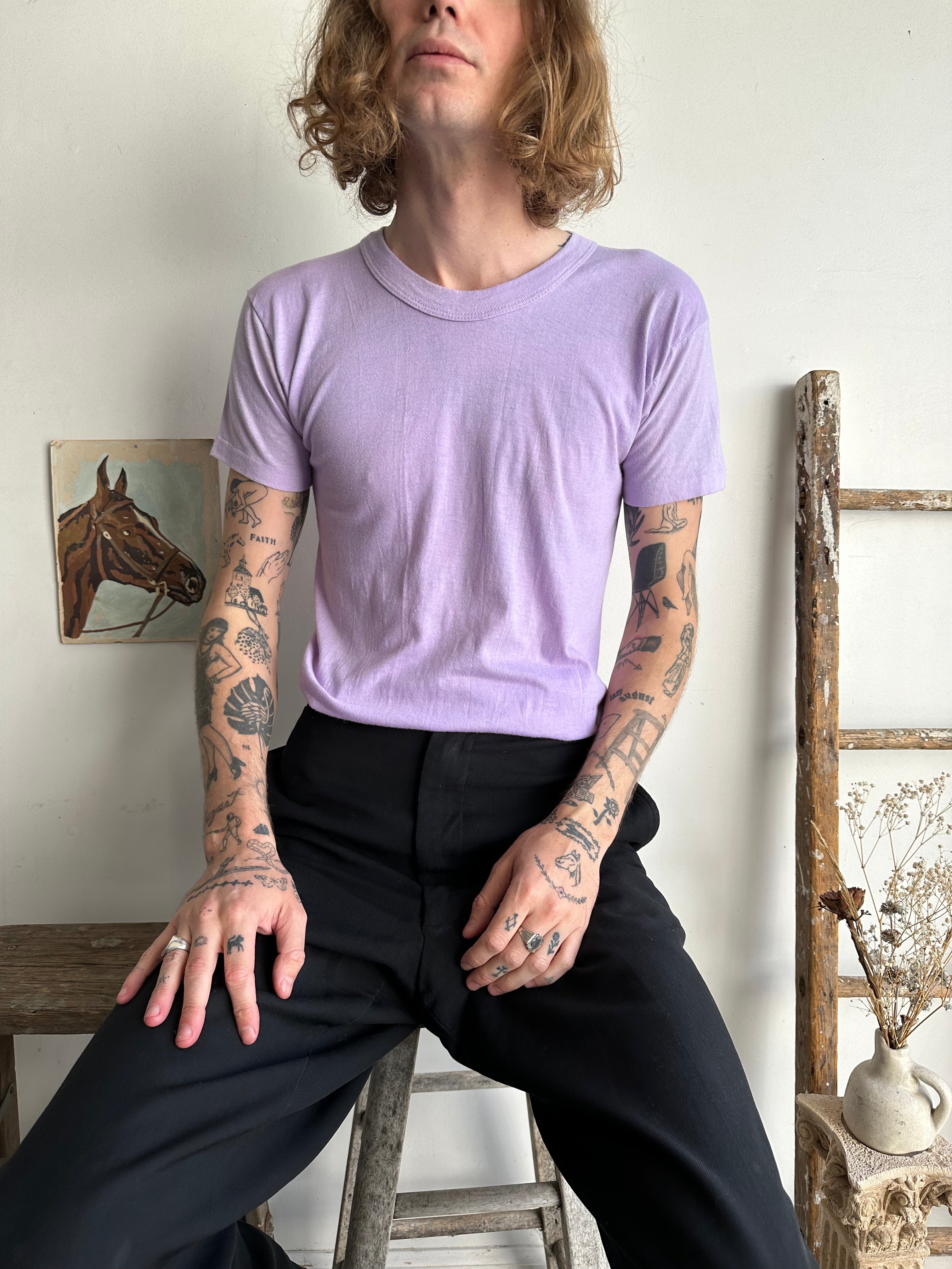 1980s Faded Purple Tee (S)