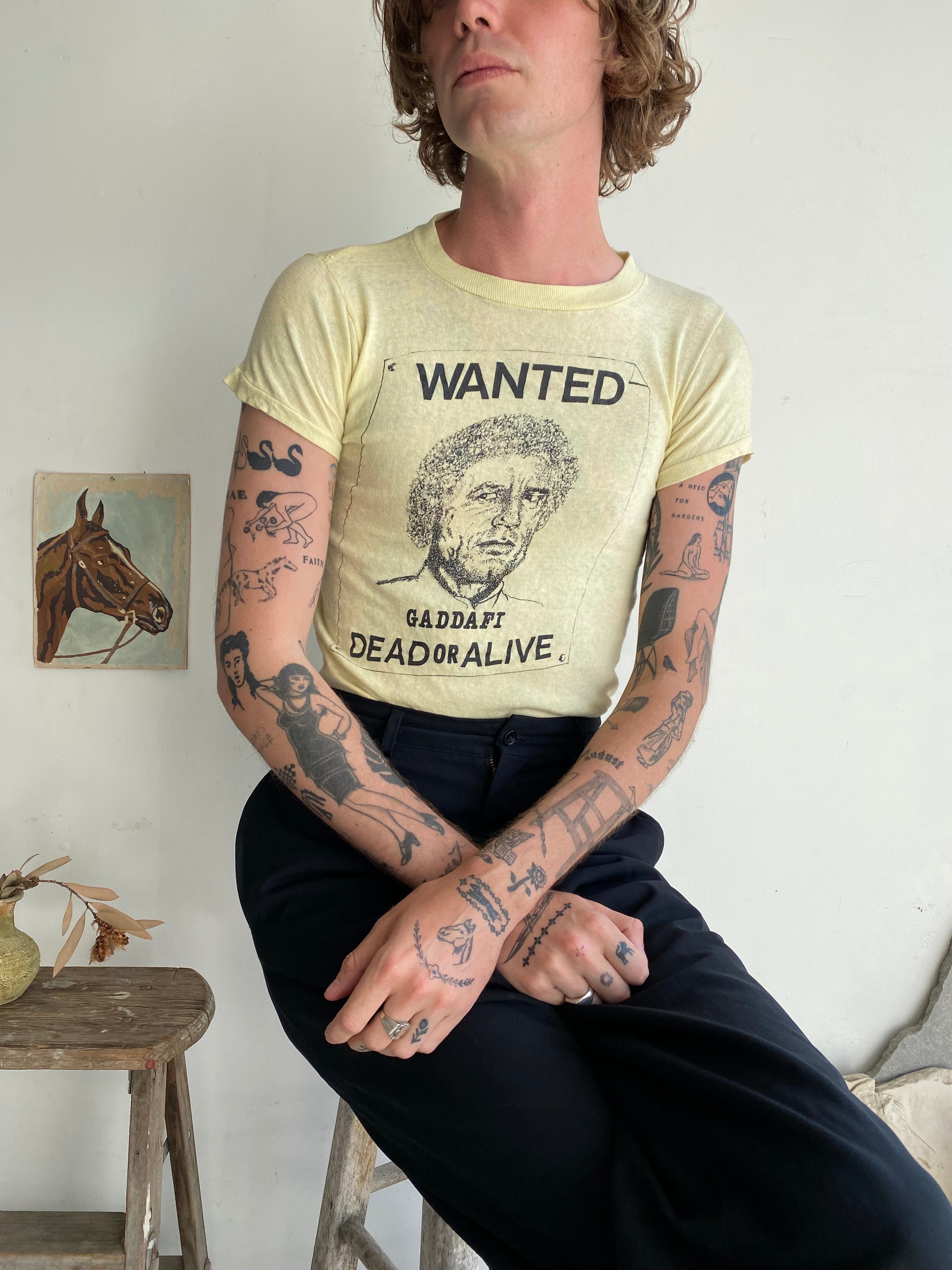 1980s Gaddafi T-Shirt (S)