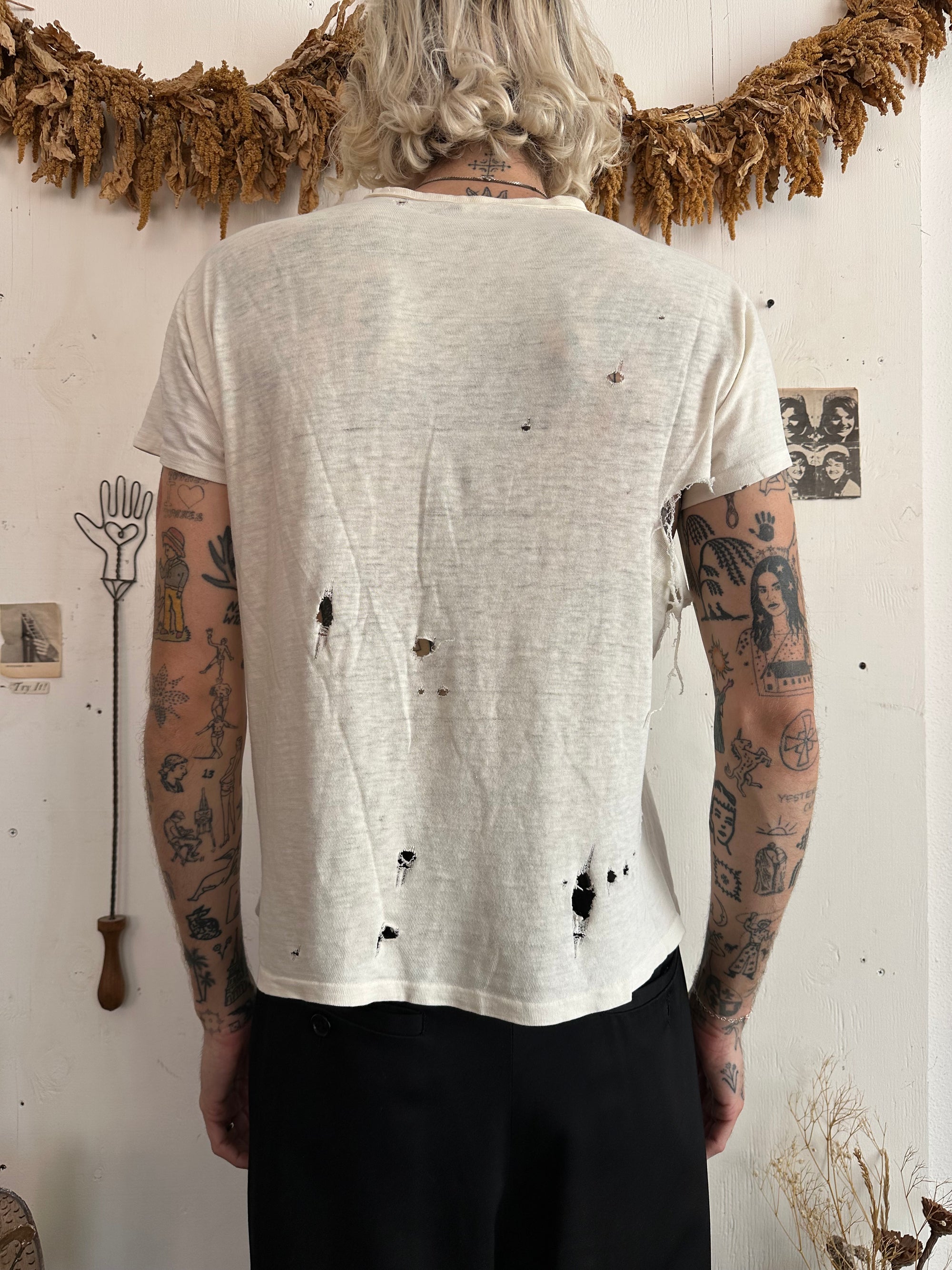 1960s Perfect White T-Shirt