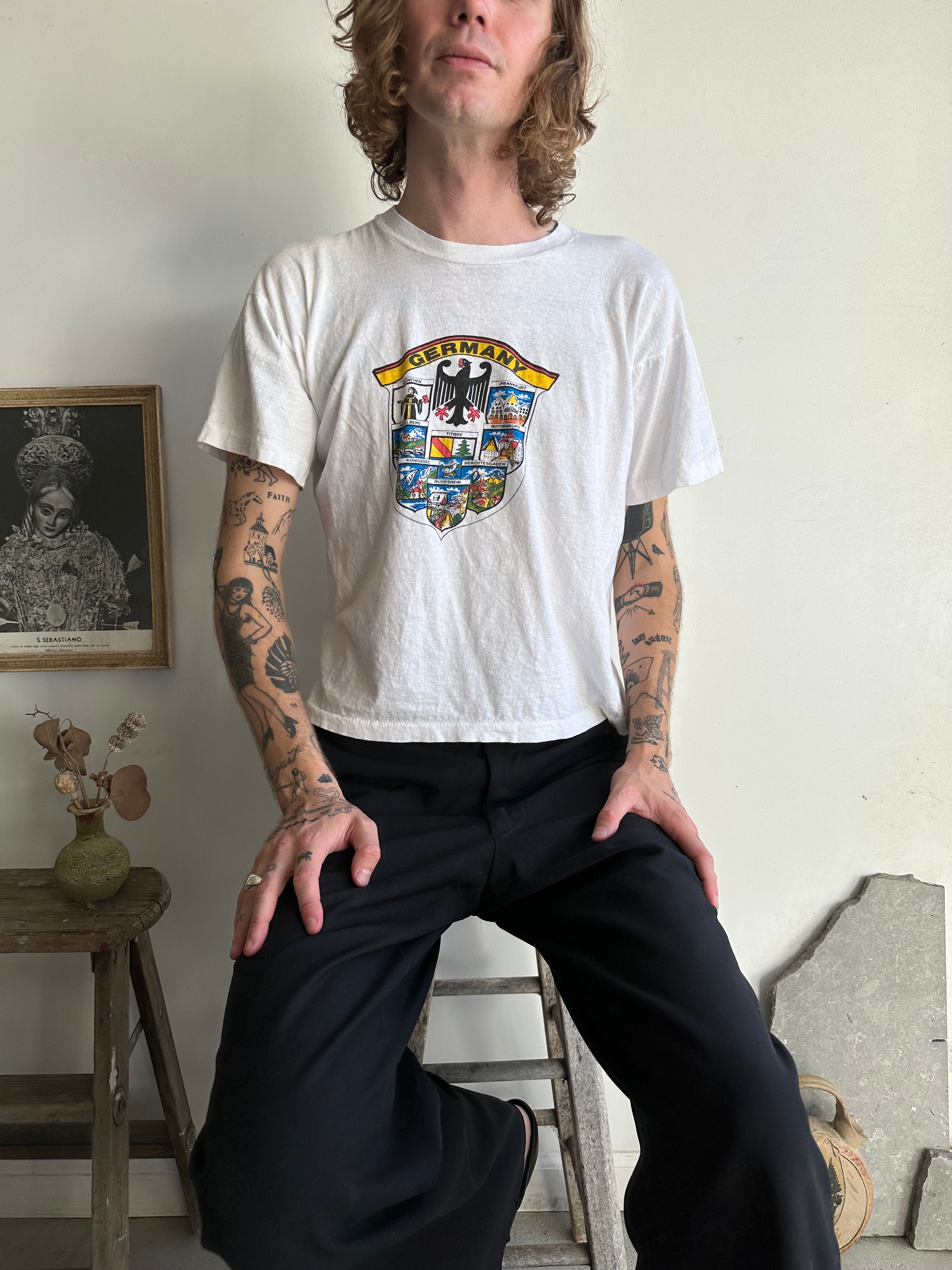 1980s Germany Sigils Tee (Boxy S/M)