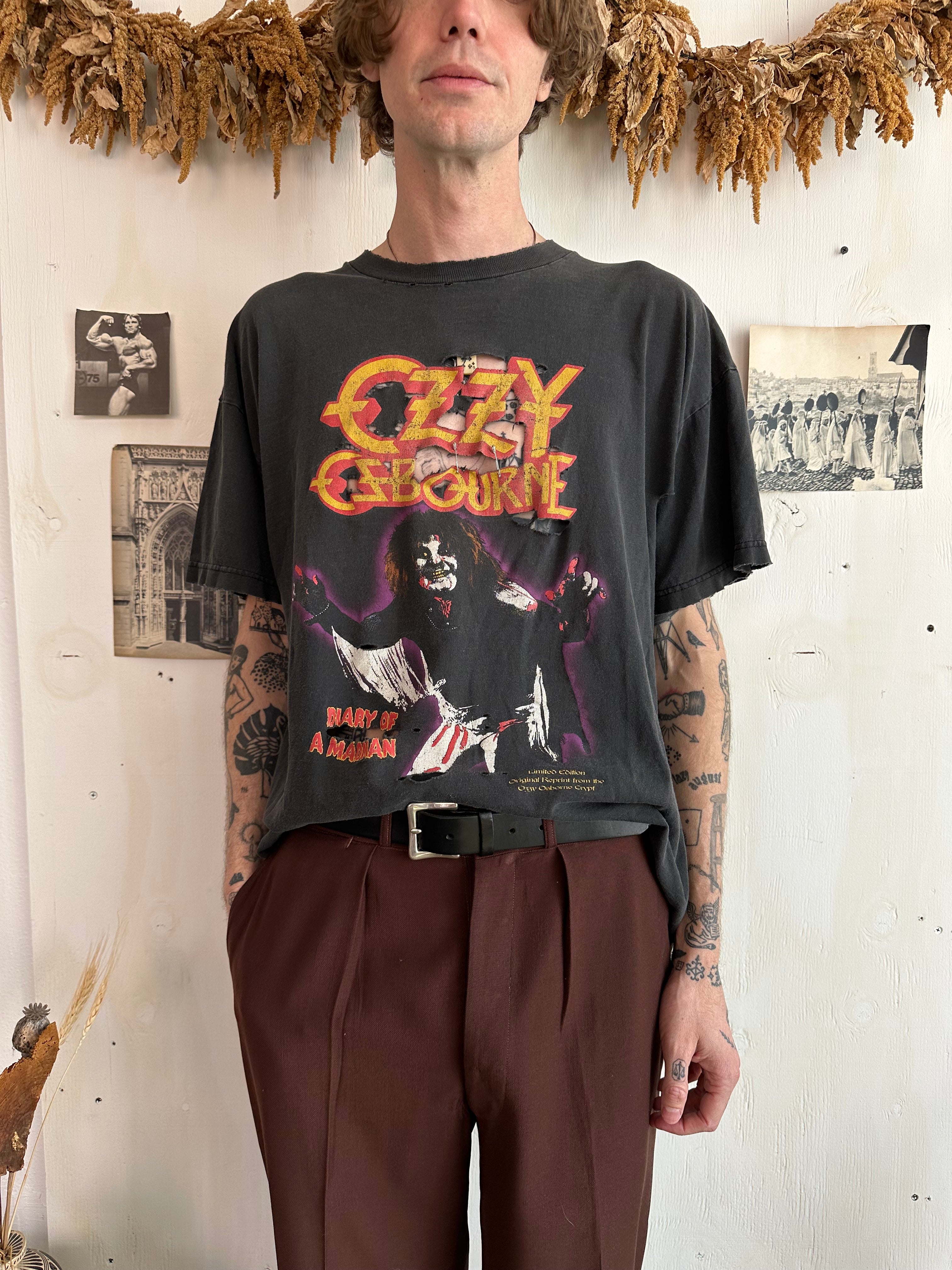 1990s Thrashed Ozzy Tee (XL)