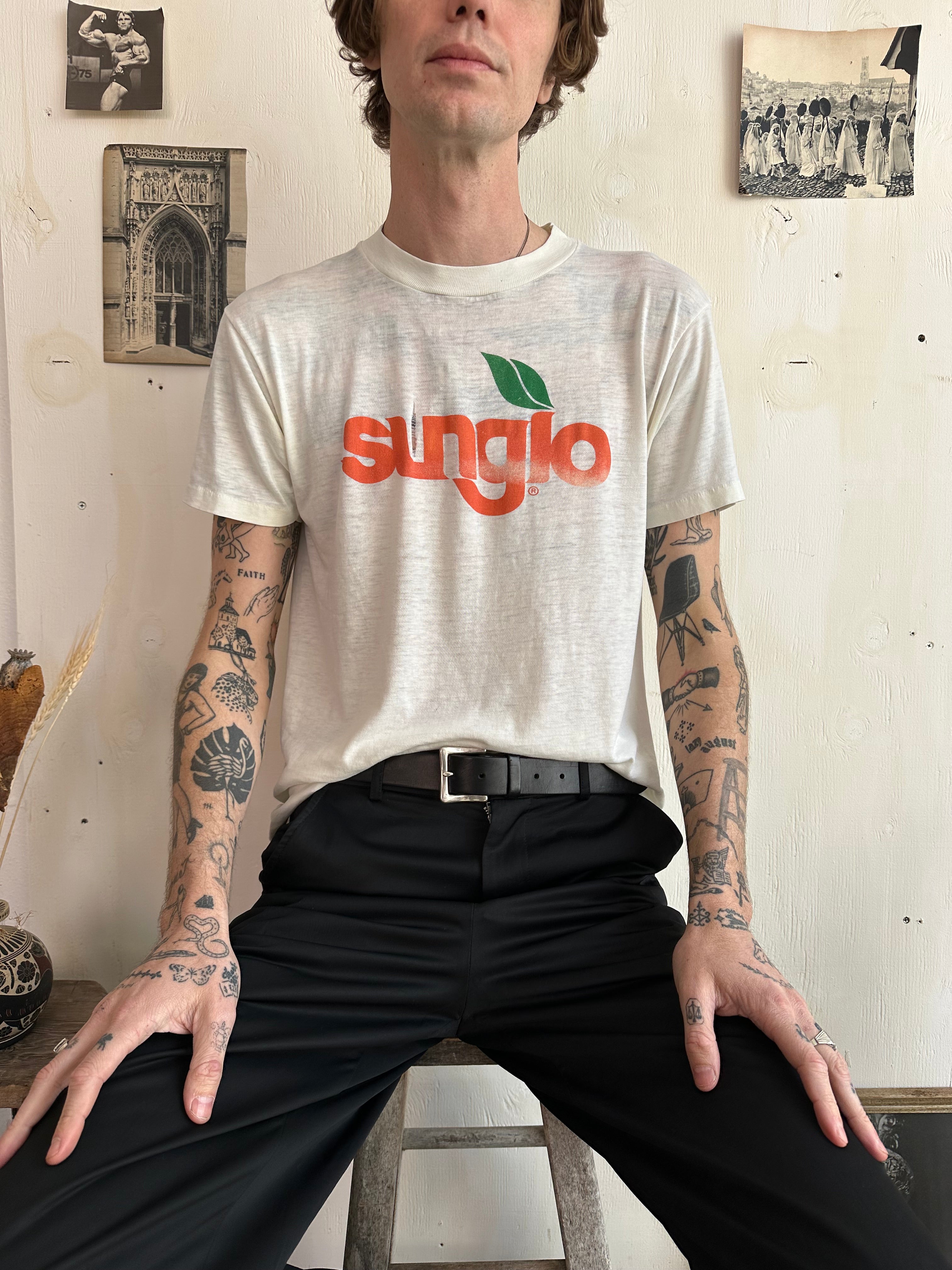 1980s Paper Thin Sun Glow Tee (M/L)