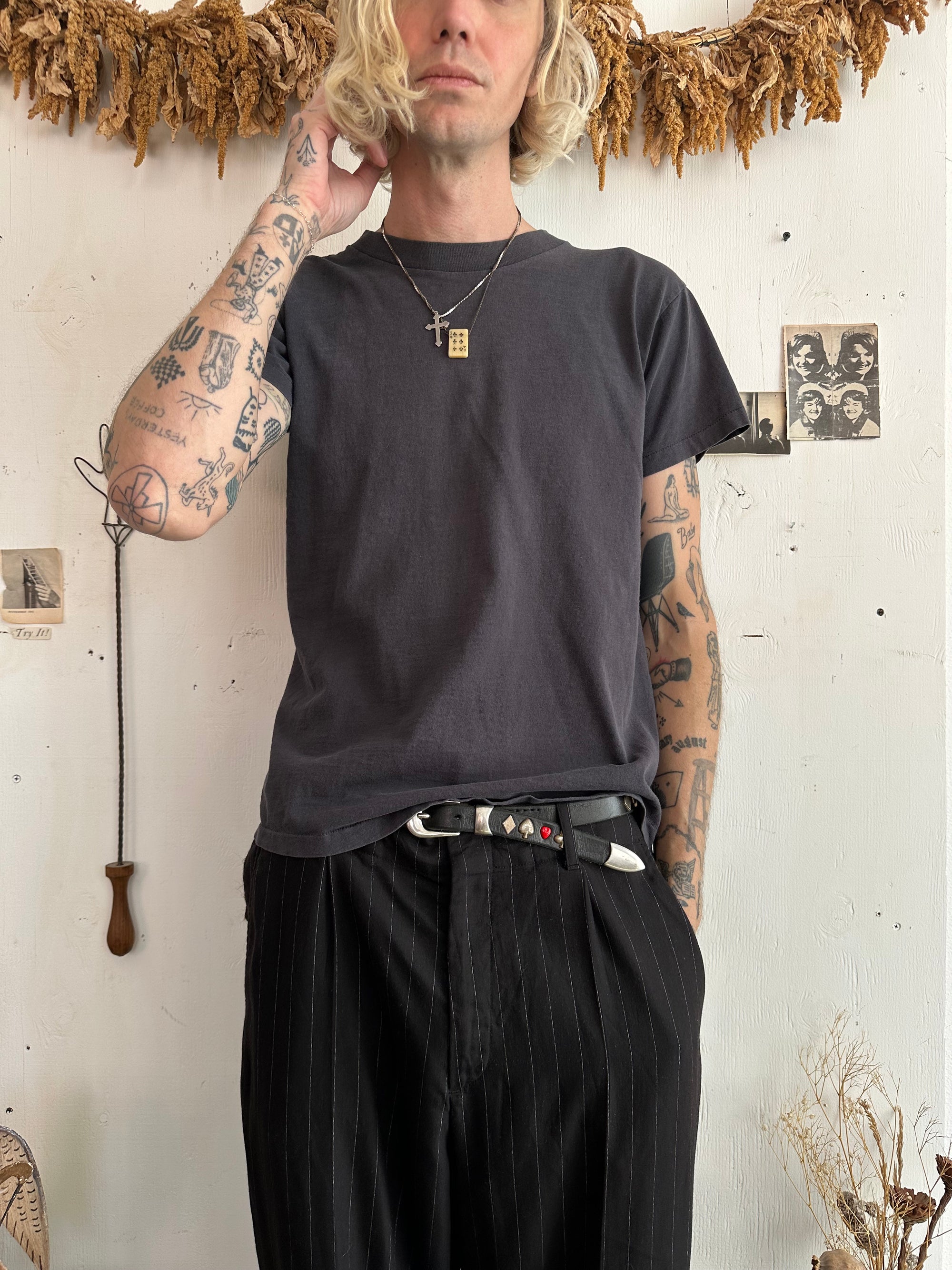 1990s Faded Black Blank