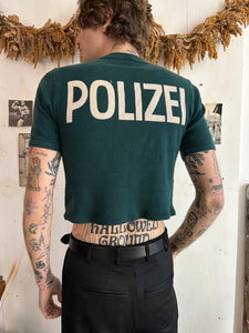 1980s Polizei T-Shirt (Cropped S)