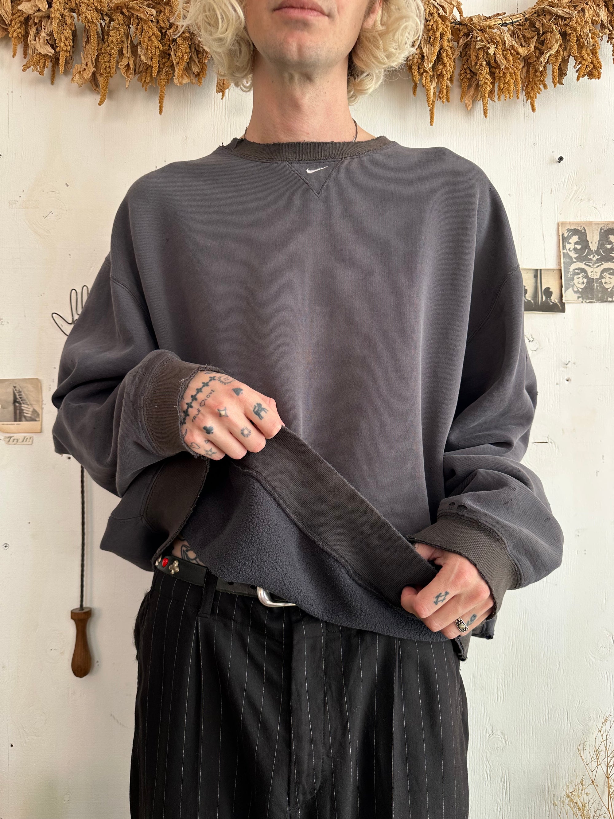 1990s Perfect Thrashed Nike Crewneck