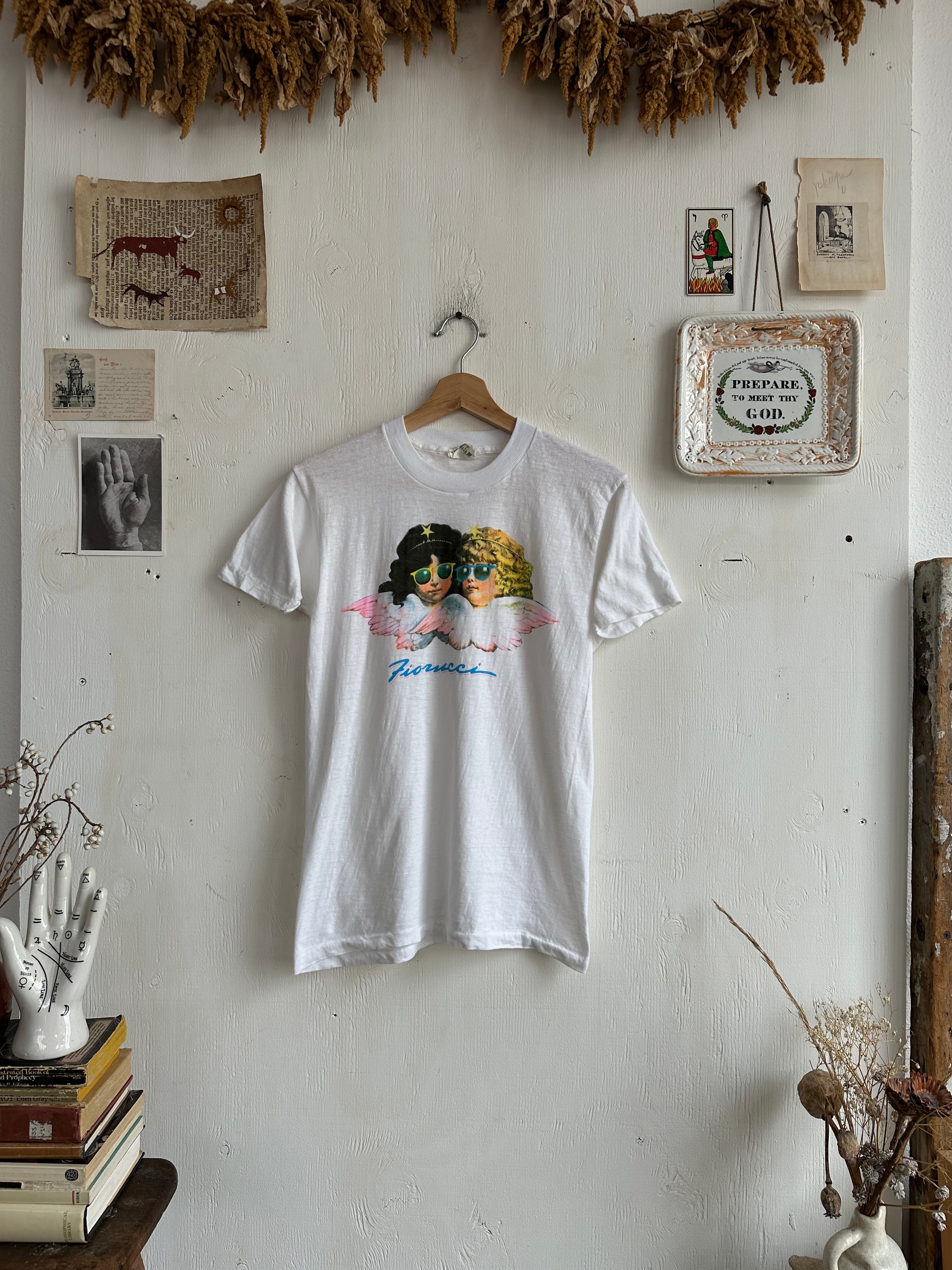 1980s Fiorucci Angel T-Shirt (M)