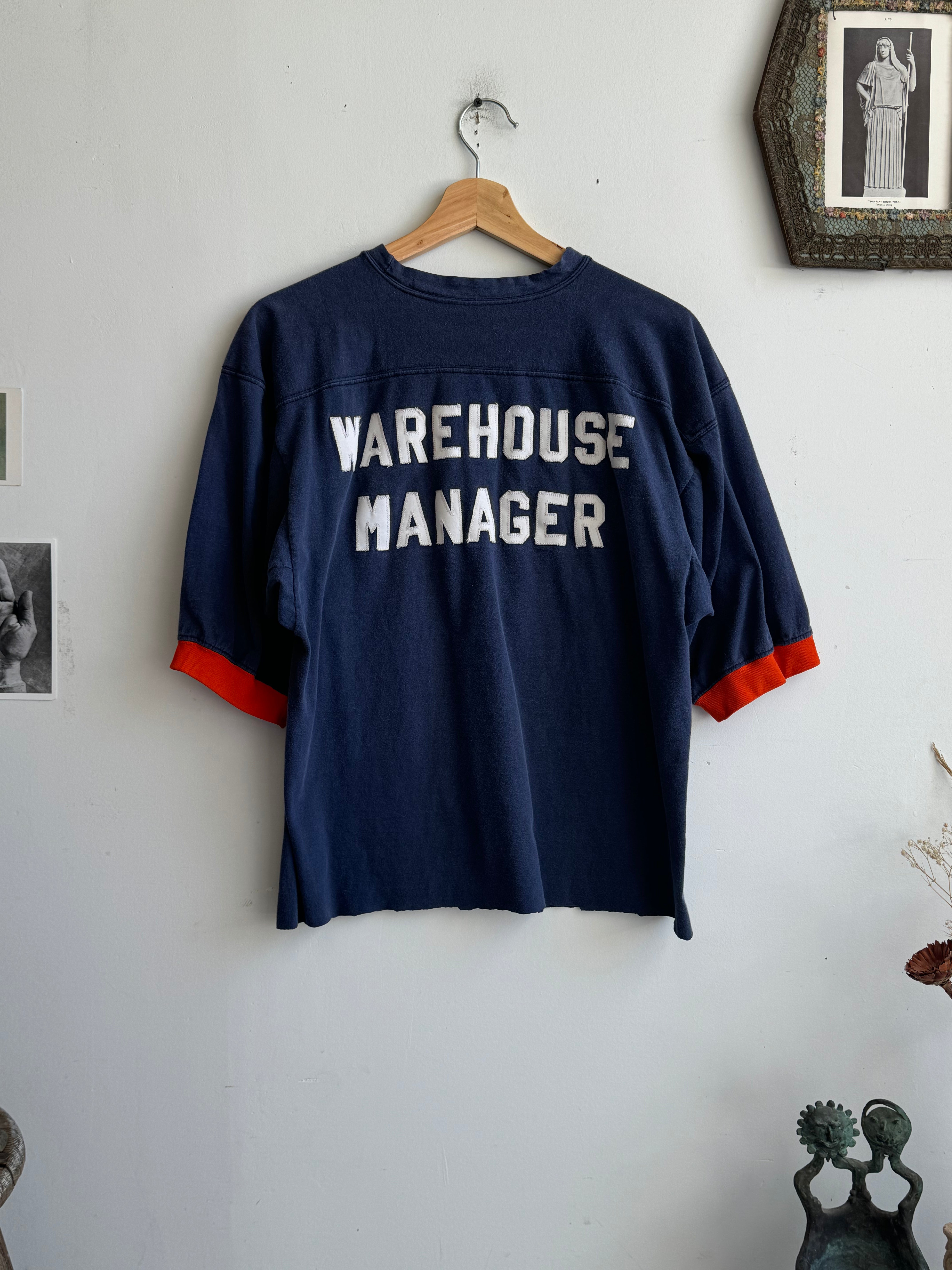 1970s Warehouse Manager 61 Jersey Tee (Boxy M)