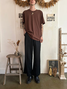 1980s Chocolate Brown Blank (Boxy XXL)