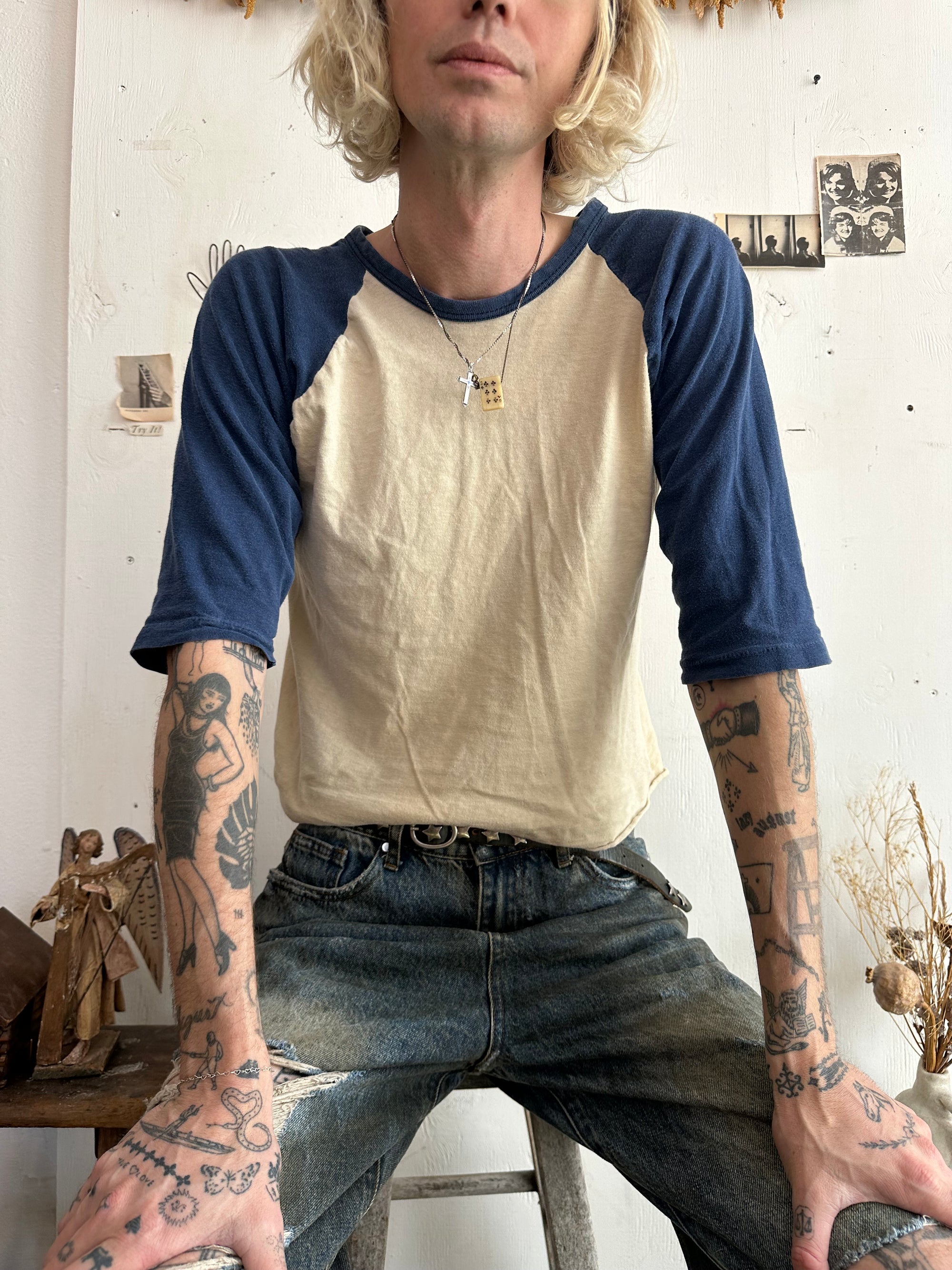 1970s Well Worn Baseball Tee