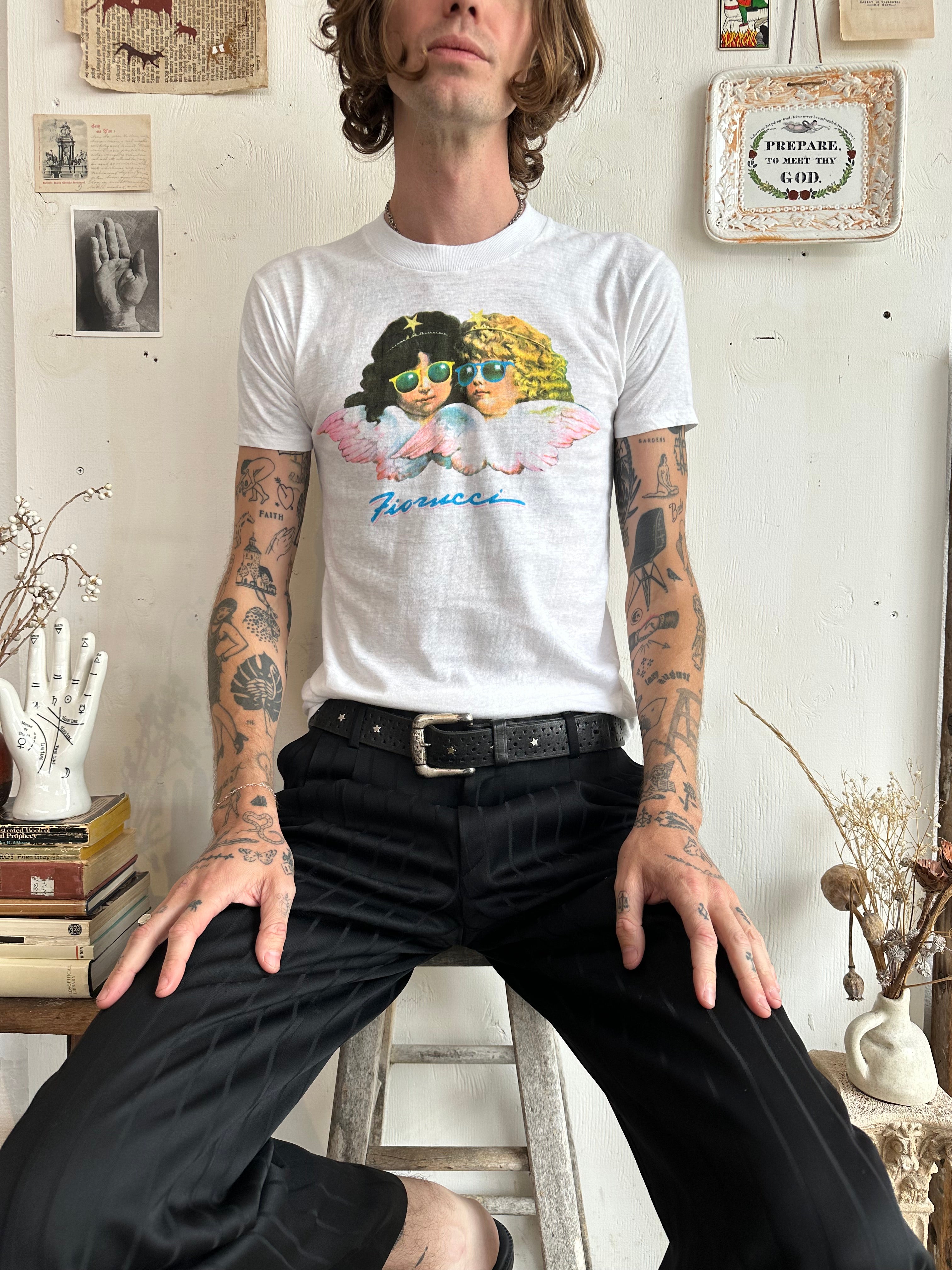 1980s Fiorucci Angel T-Shirt (M)