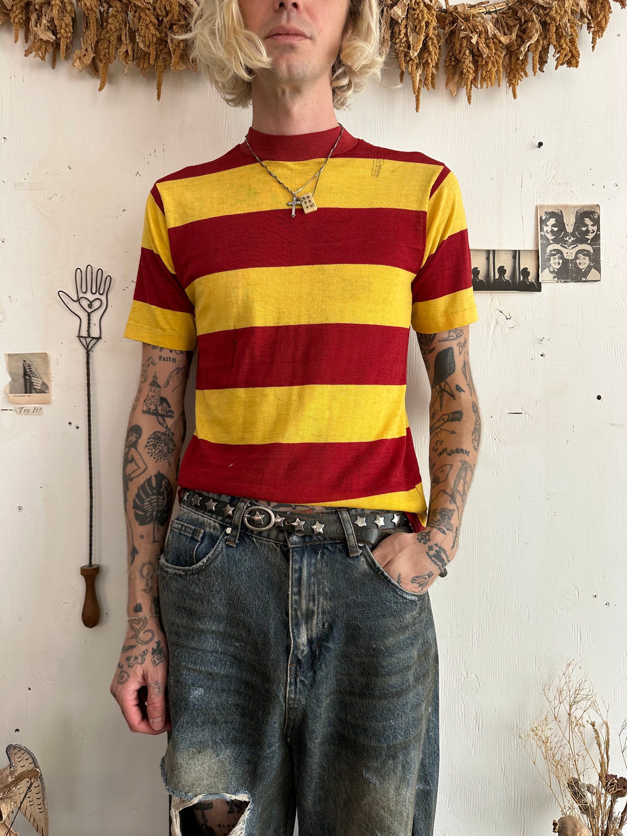1970s Paper Thin Striped T-Shirt