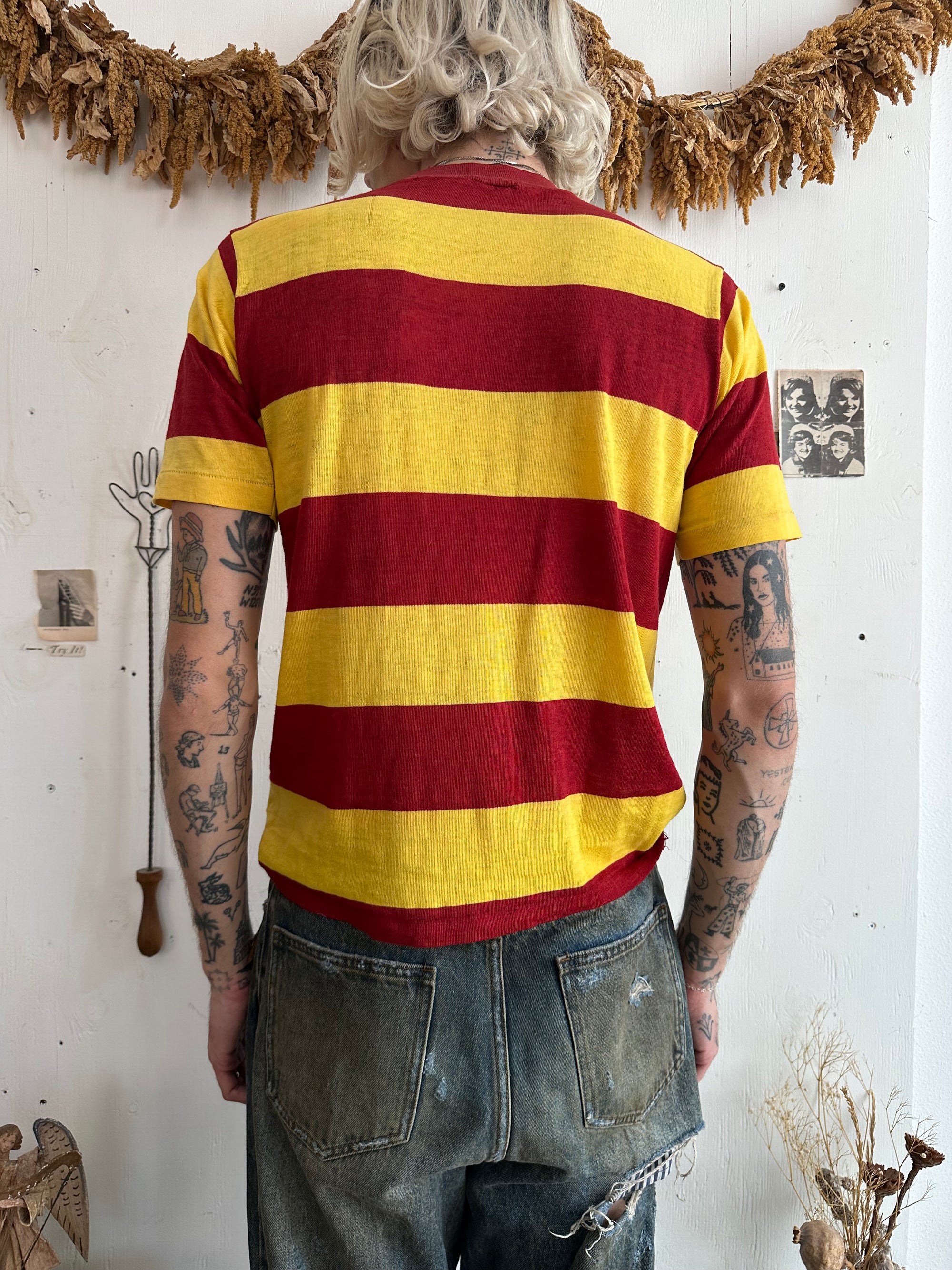 1970s Paper Thin Striped T-Shirt