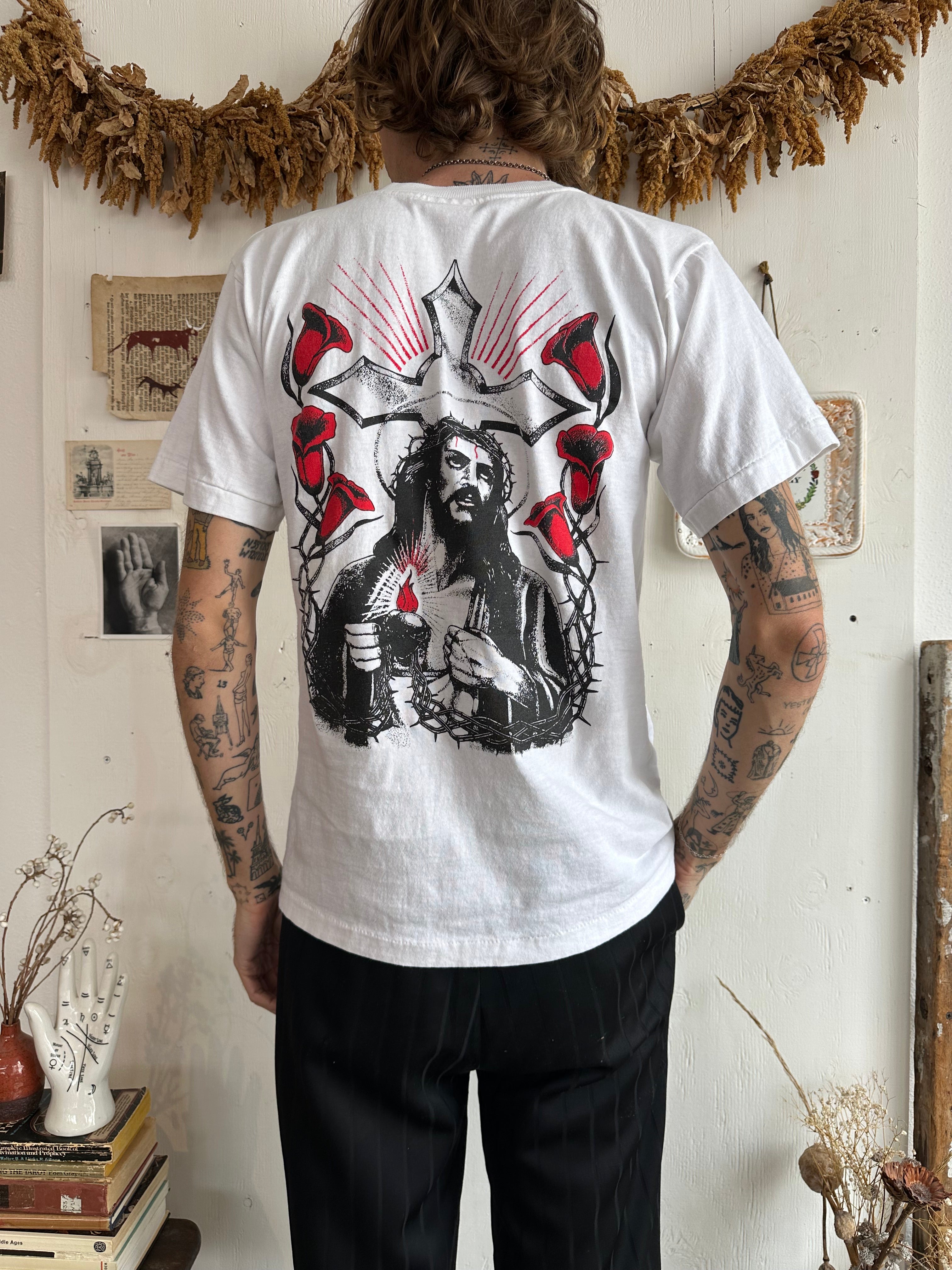 1990s Sacred Heart Jesus Tee (M)