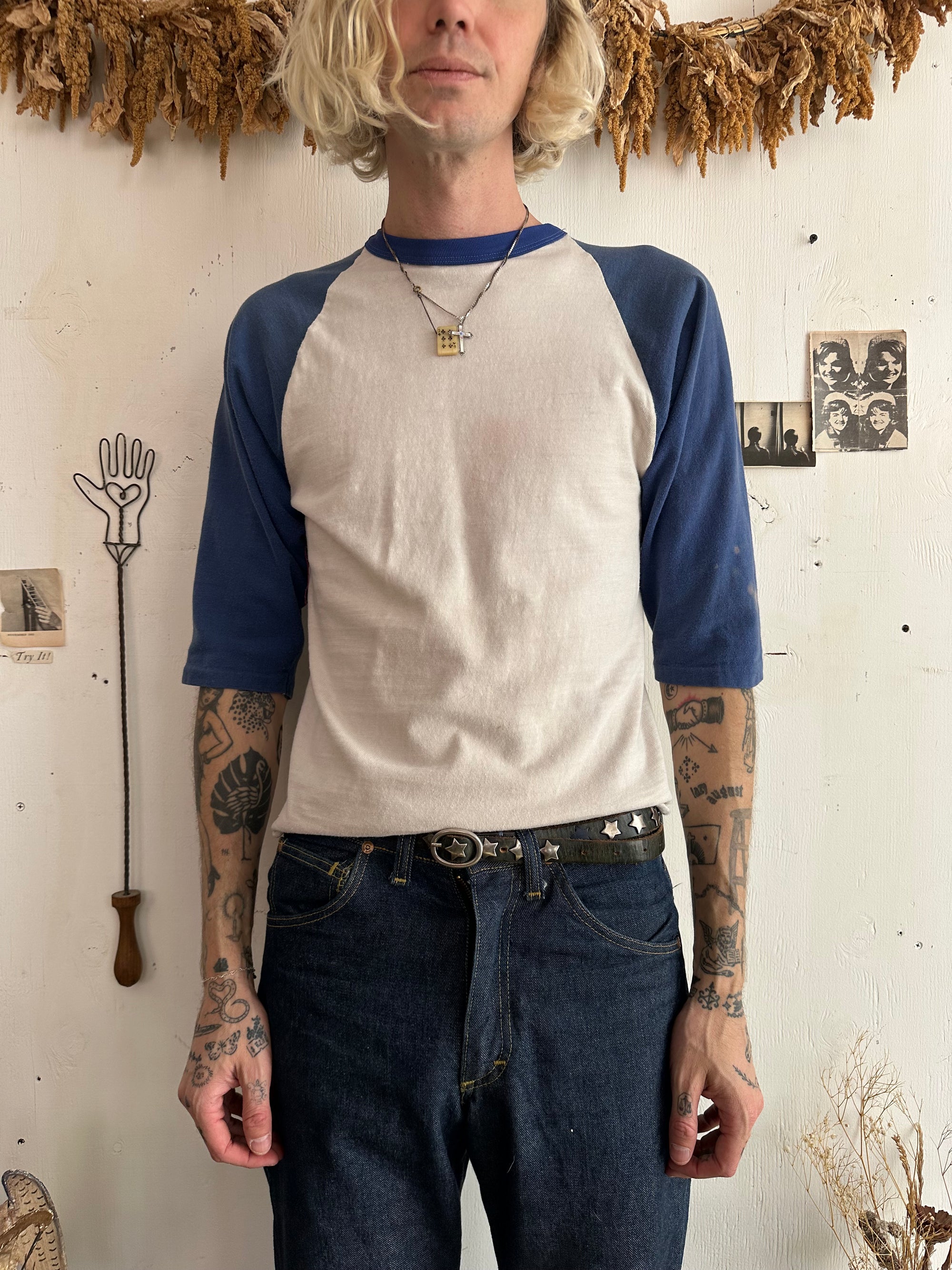 1970s Two Tone Baseball Tee