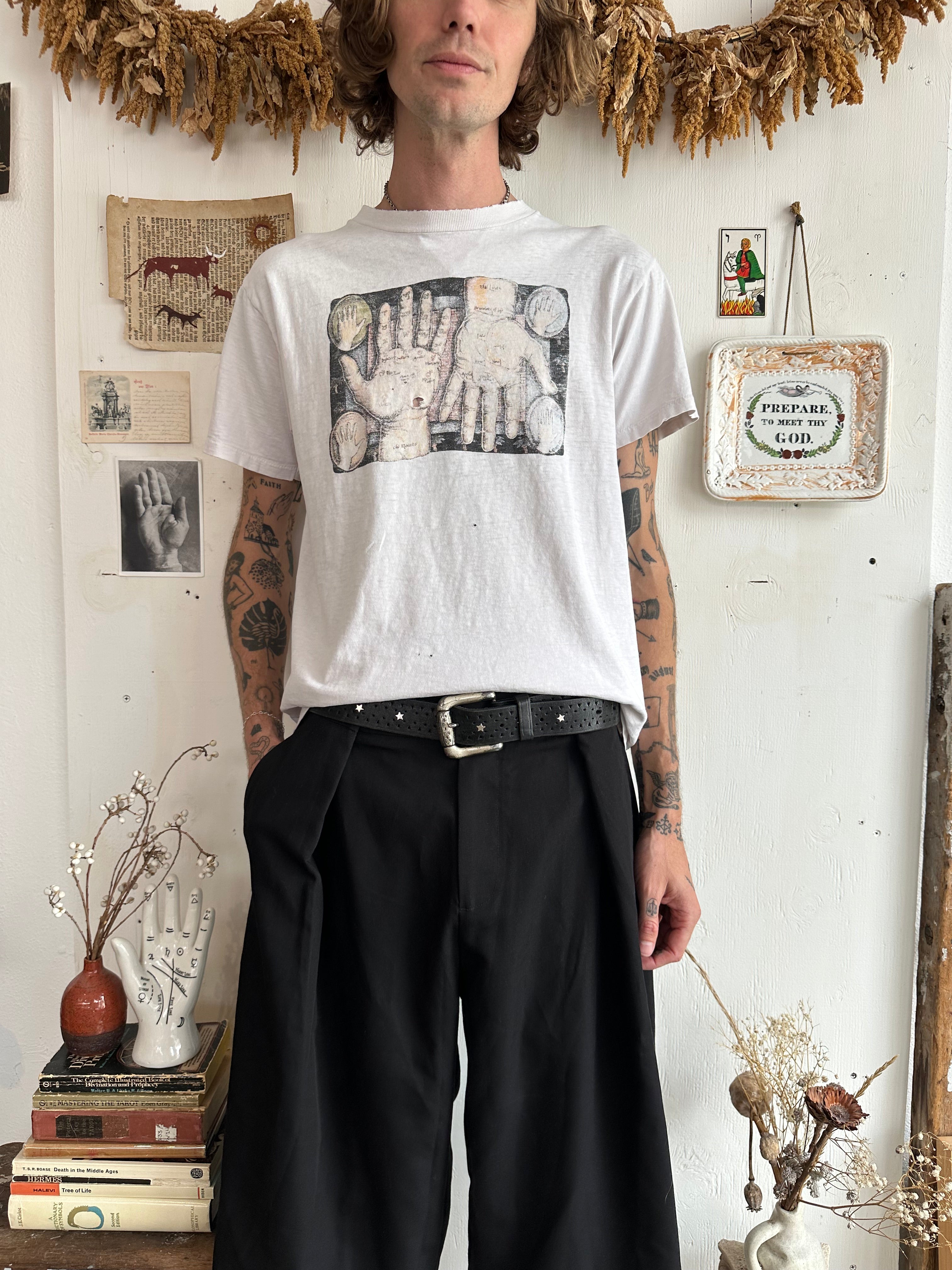 1990s Well-Worn Palmistry Tee (Boxy M)