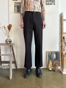 1950s Dark Brown Trouser (30/30)