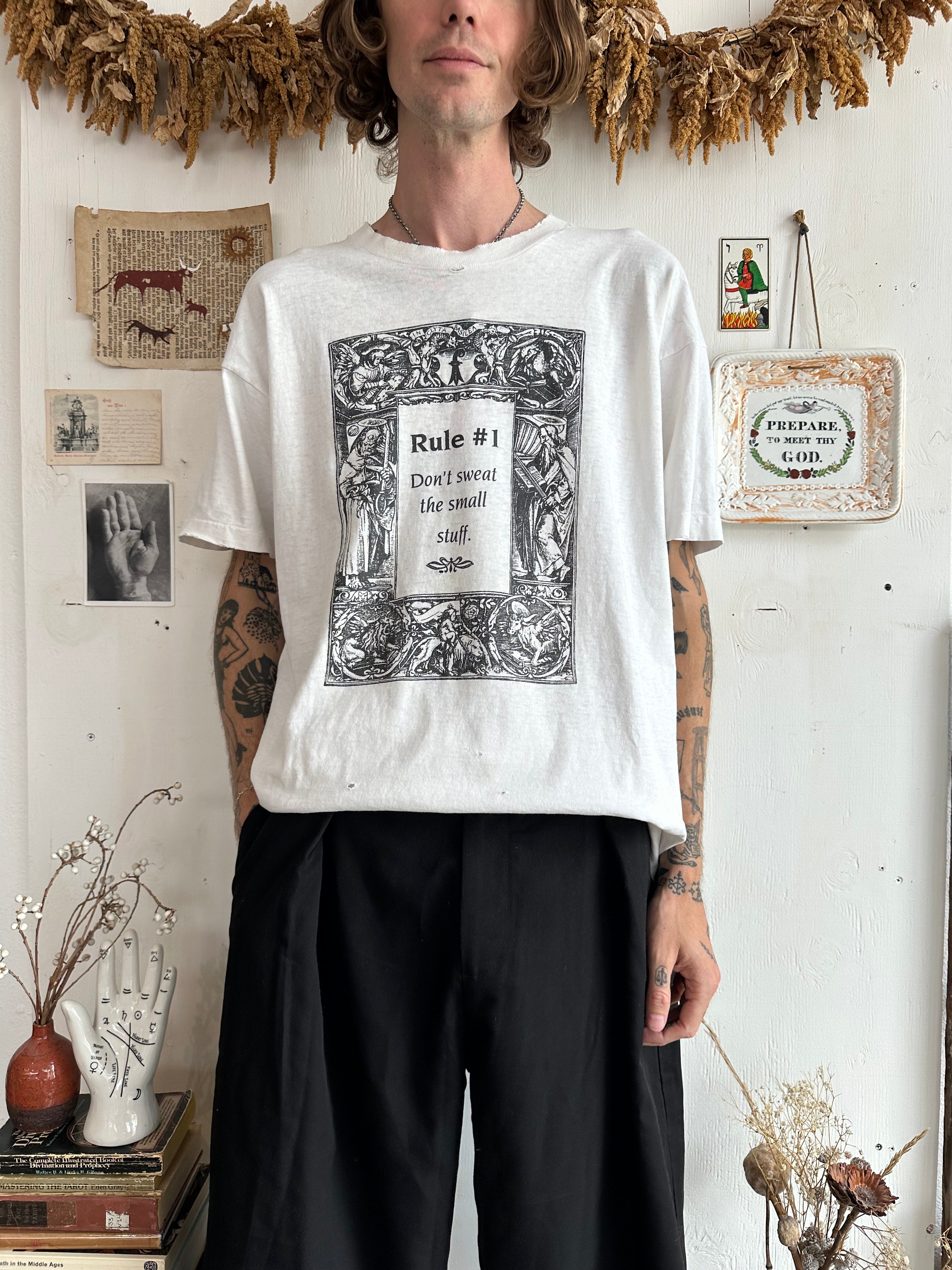 1980s Well-Worn Philosophy Tee (Boxy XL)