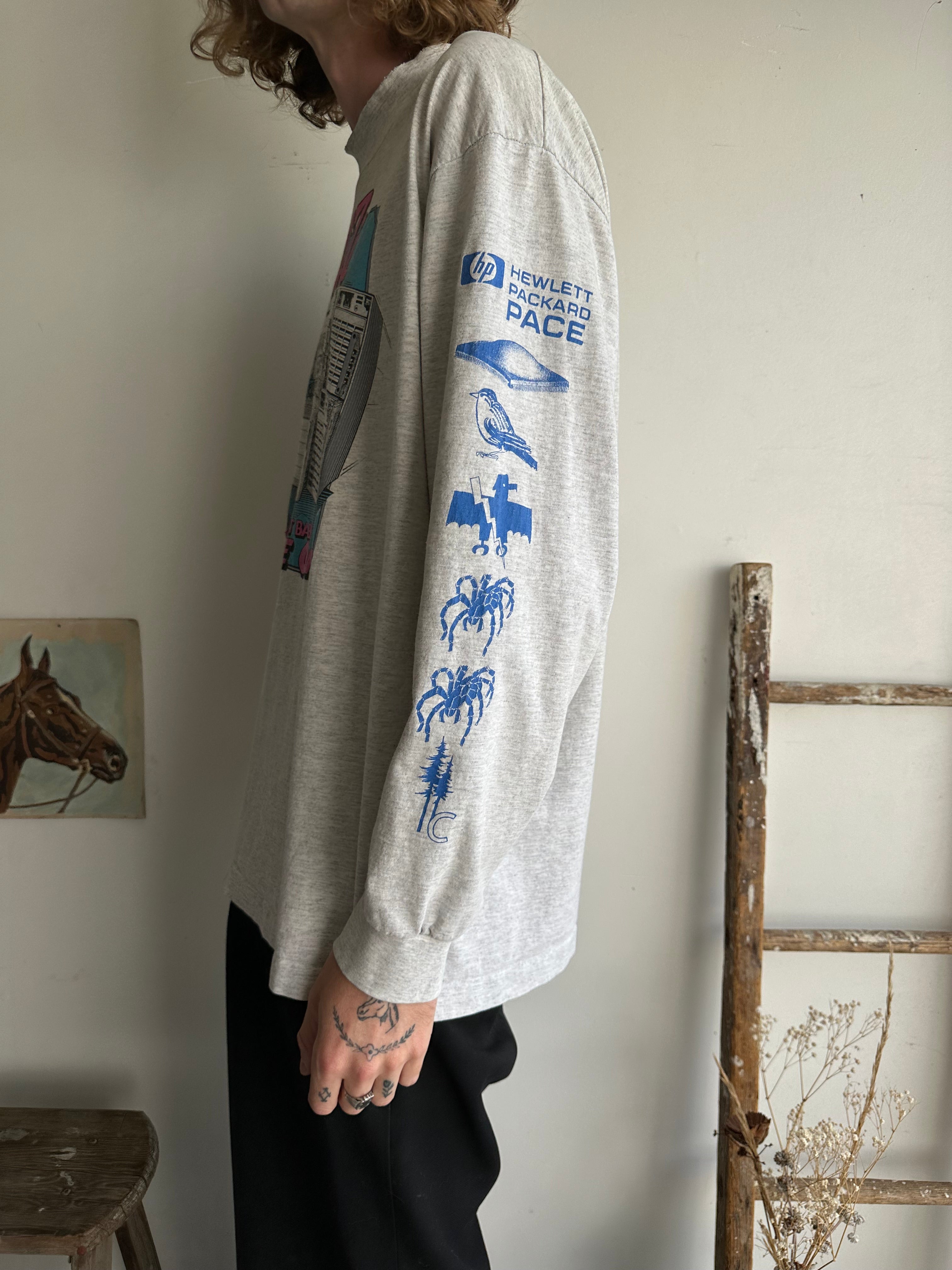 1990s Faded Copy Machine Long Sleeve (XXL)