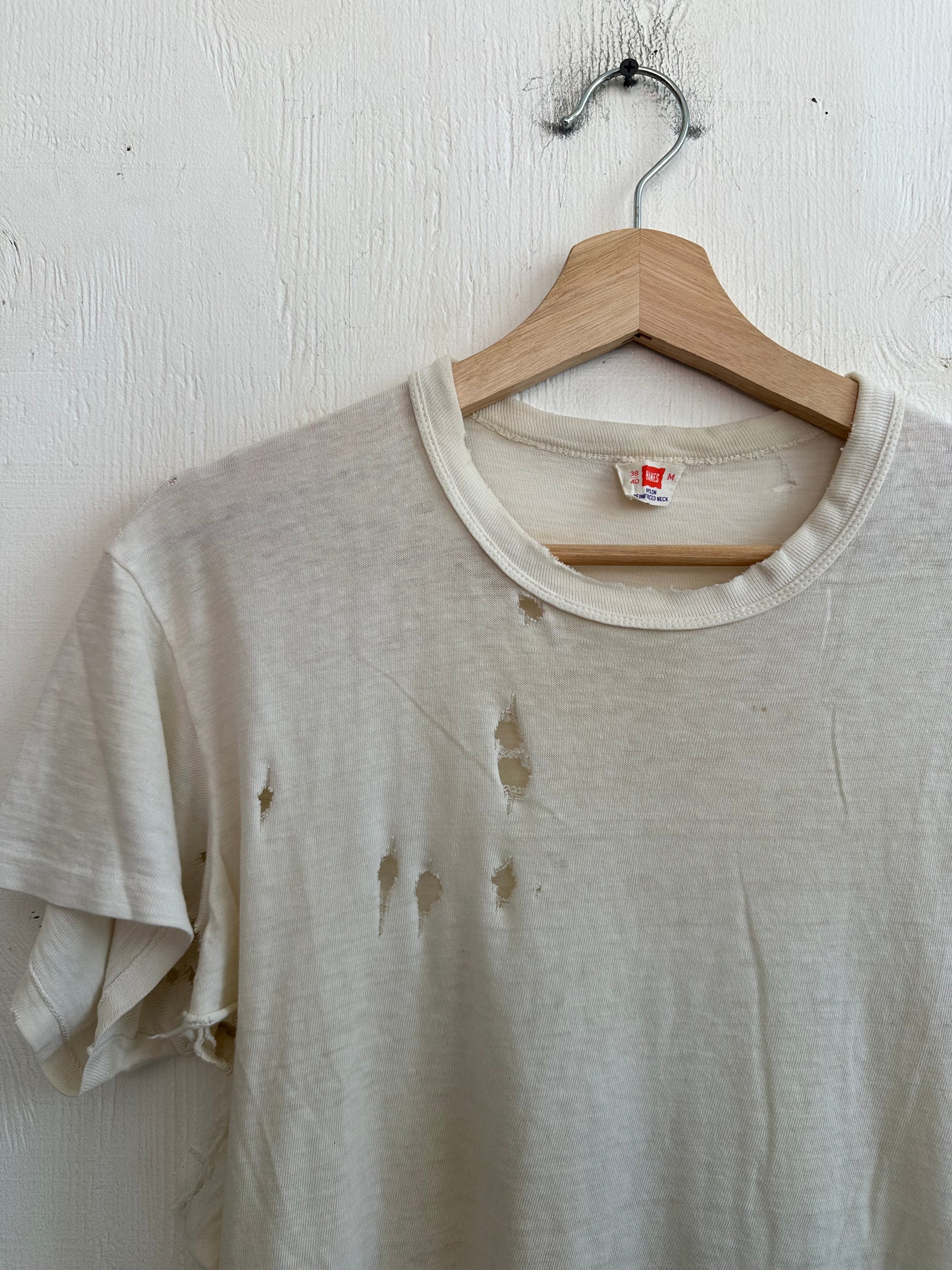 1960s Perfect White T-Shirt
