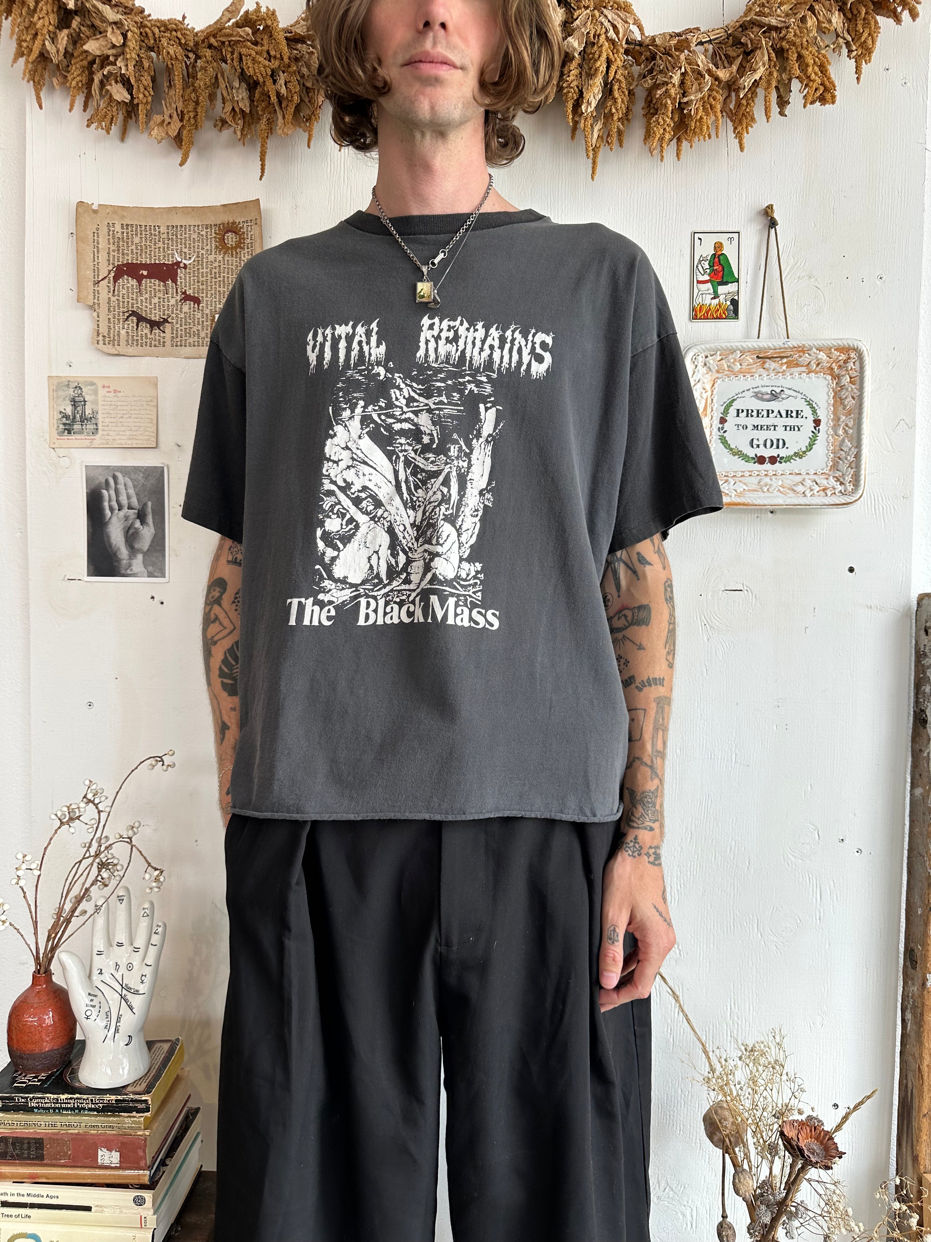 1990s Vital Remains Black Mass T-Shirt (Boxy XL)