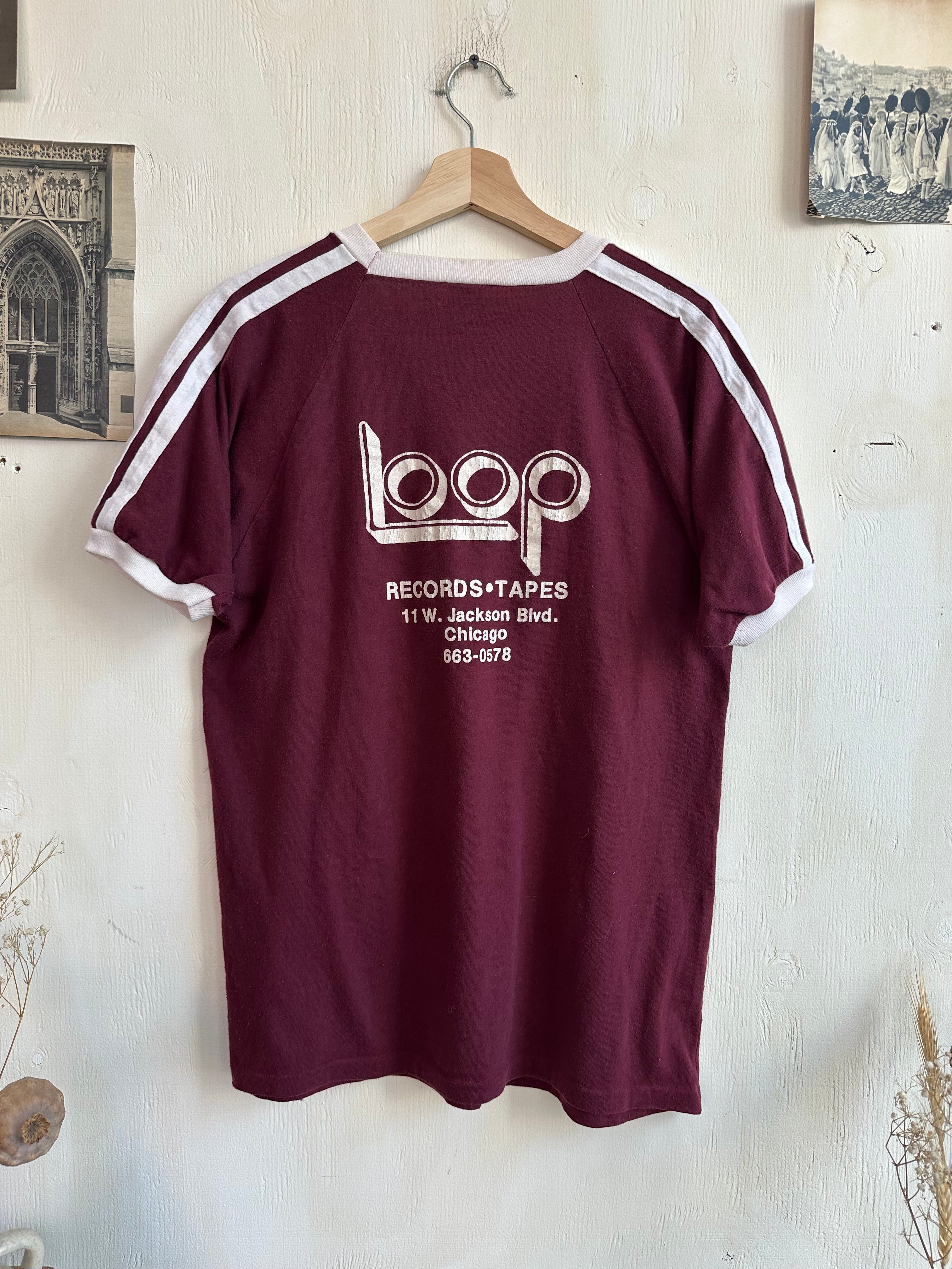 1980s Loop Records Athletic Tee (L)