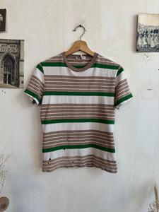 1960s Well-Worn Jantzen Striped T-Shirt (XS/S)