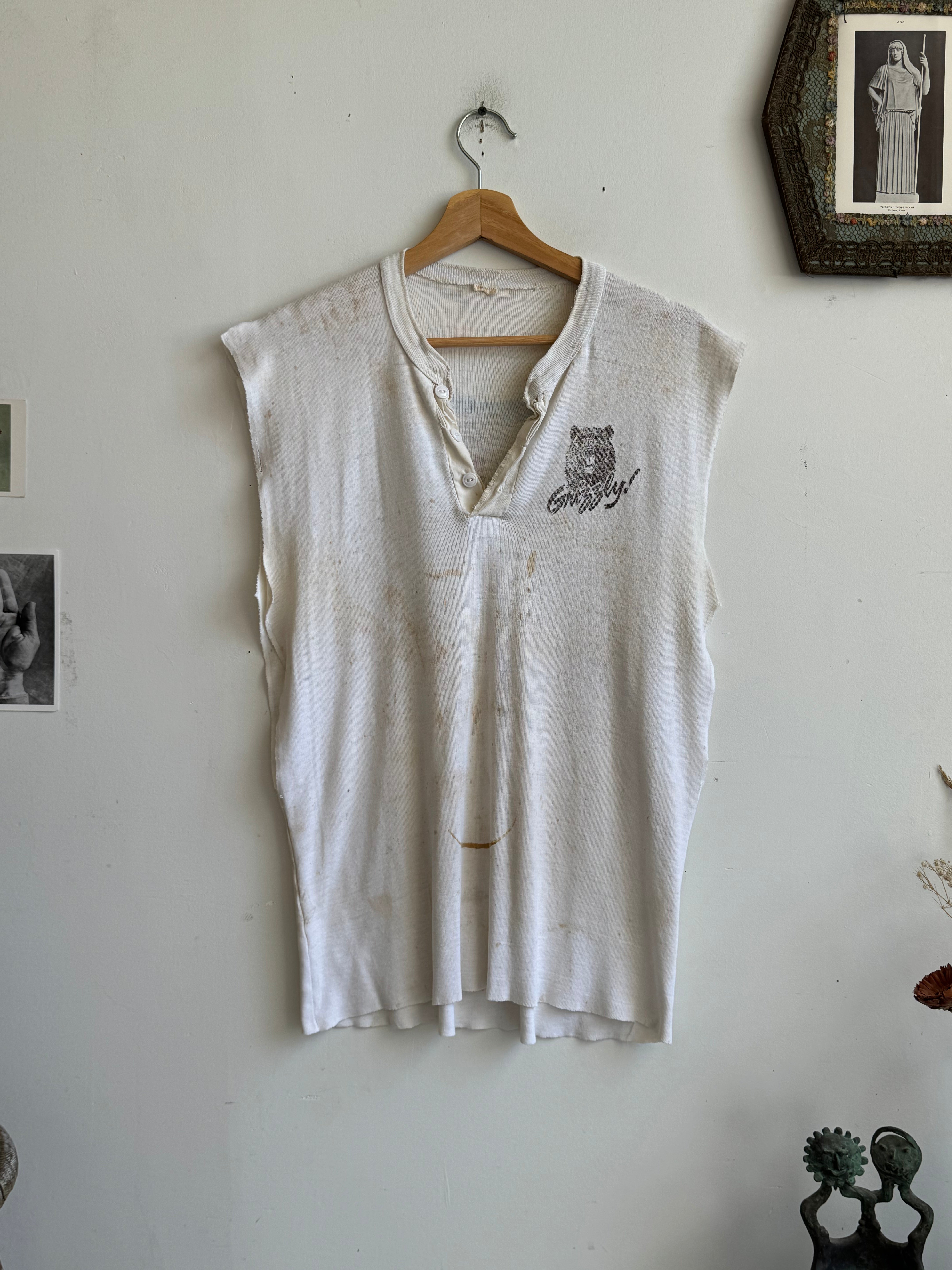 1980s Thrashed Grizzlies Muscle Tee (M/L)